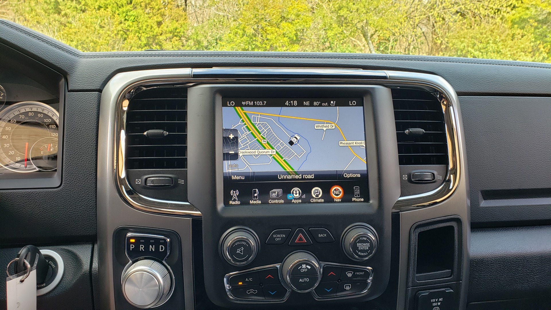 Used 2017 Ram 1500 SPORT CREW CAB 4X4 / NAV / ALPINE / SUNROOF / VENT STS / REARVIEW for sale Sold at Formula Imports in Charlotte NC 28227 40