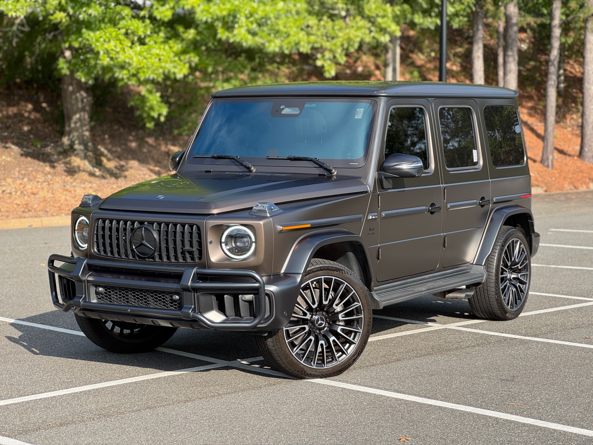 Used 2025 Mercedes-Benz G-Class AMG G 63 MANUFAKTUR PAINT & INTERIOR PACKAGE PLUS / 22IN WHEELS for sale Call for price at Formula Imports in Charlotte NC 28227 1