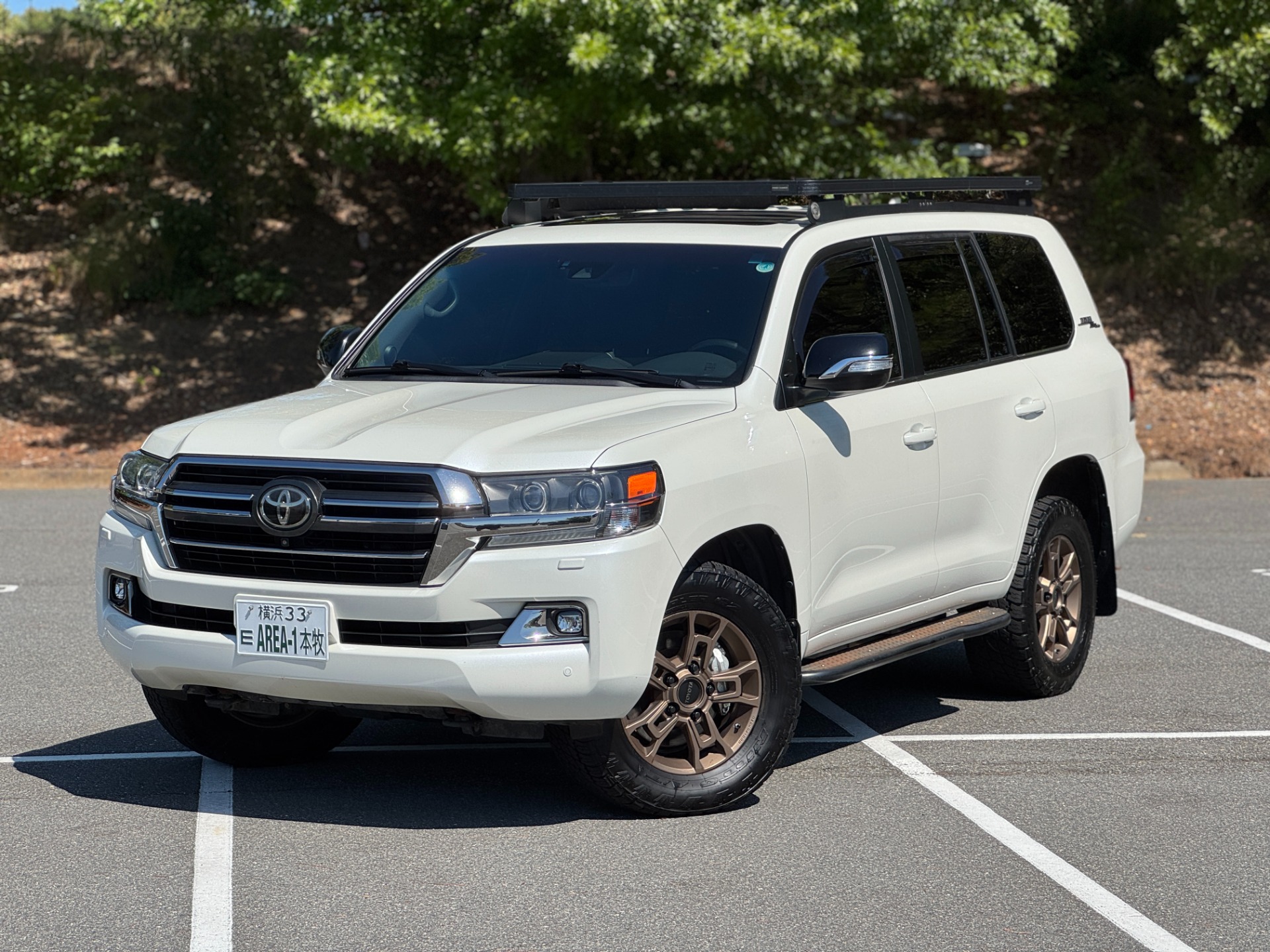 Used 2020 Toyota Land Cruiser Heritage Edition 4WD 5.7L V8 / BBS WHEELS / JBL AUDIO for sale $92,900 at Formula Imports in Charlotte NC 28227 1