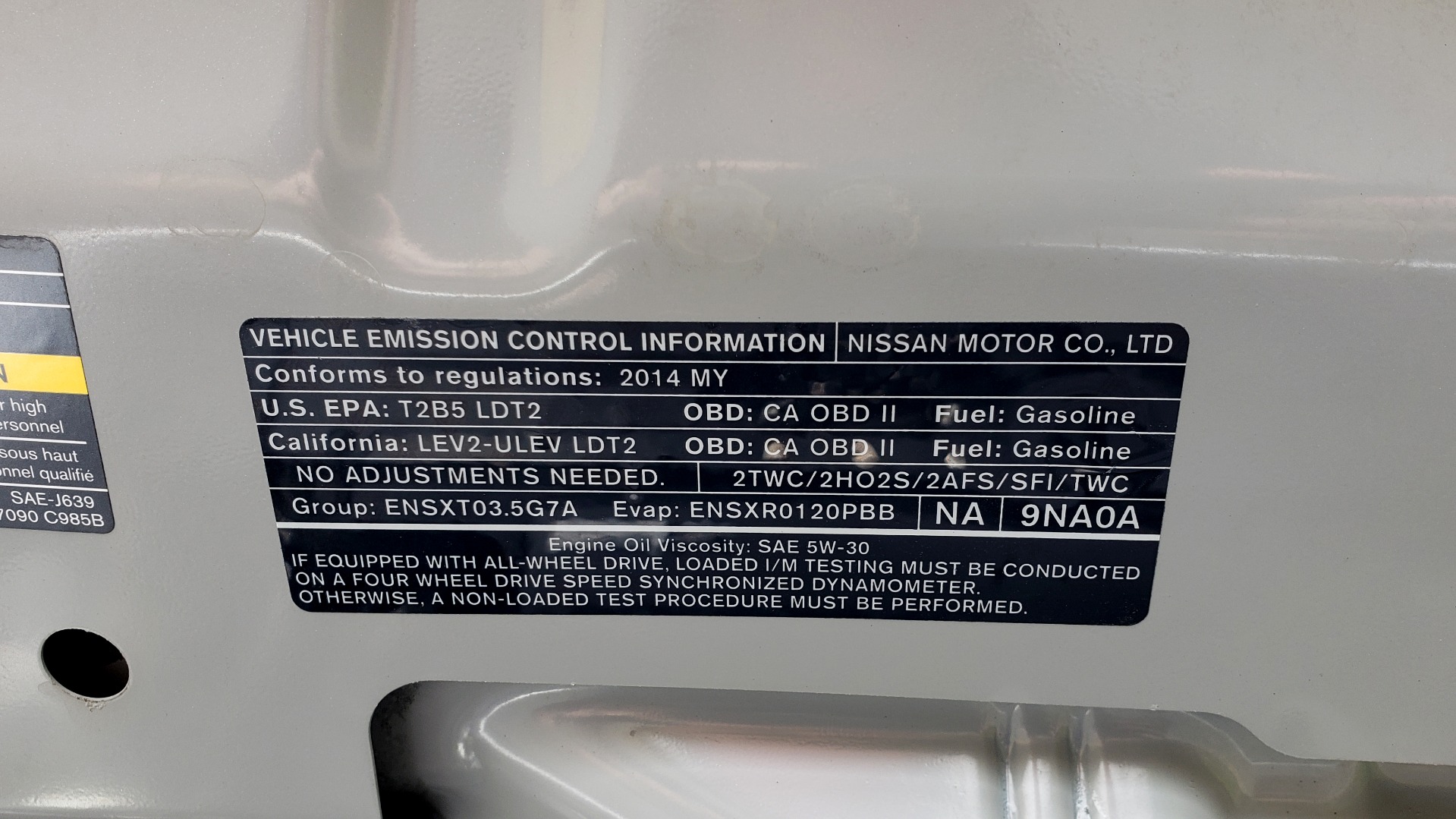 Used 2014 Nissan PATHFINDER SL TECH PKG / 4WD / NAV / SUNROOF / REARVIEW / 3-ROW for sale Sold at Formula Imports in Charlotte NC 28227 12