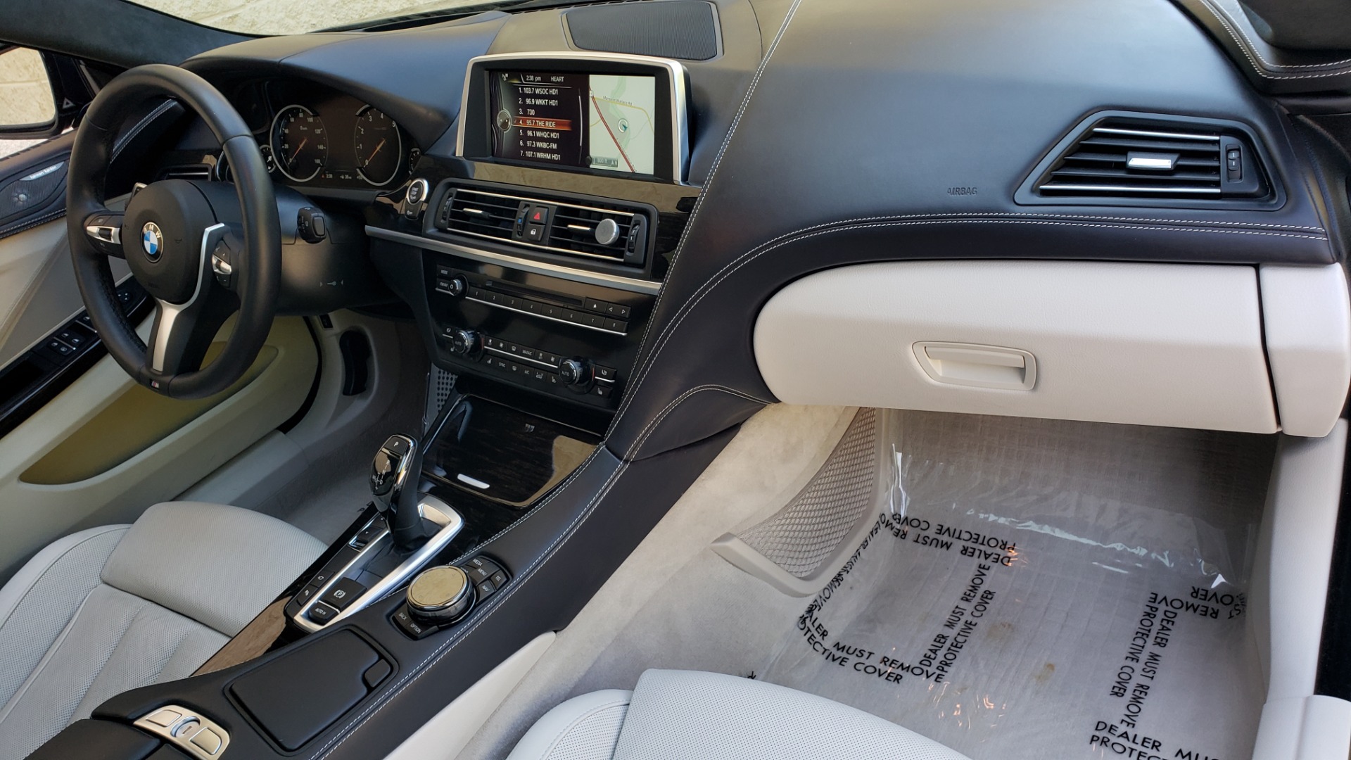 Used 2015 BMW 6 SERIES 650I M-SPORT / EXEC PKG / DRVR ASST PLUS / LIGHTING PKG for sale Sold at Formula Imports in Charlotte NC 28227 76