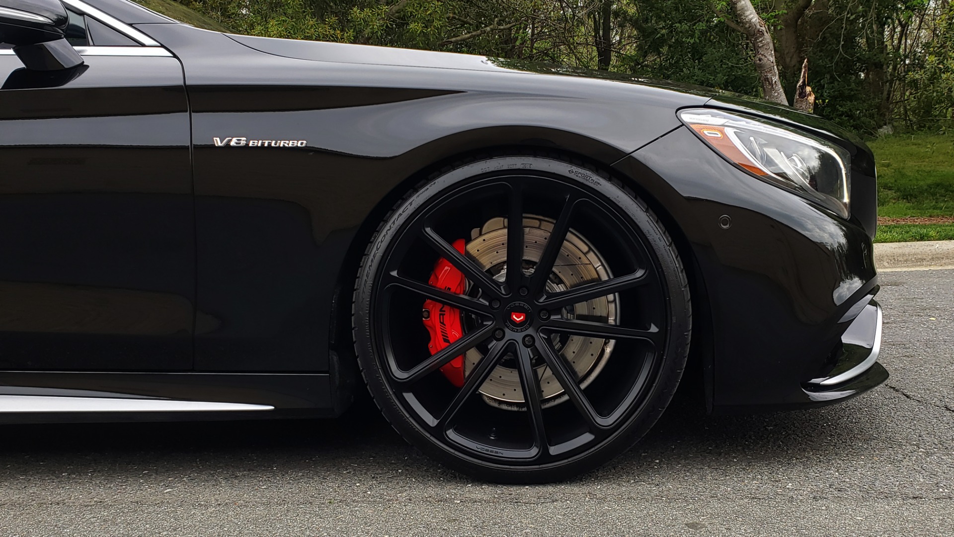 Used 2015 Mercedes-Benz S-CLASS S 63 AMG 4MATIC / DRVR ASST / NIGHT VIEW ASST PLUS / MAGIC SKY for sale Sold at Formula Imports in Charlotte NC 28227 100