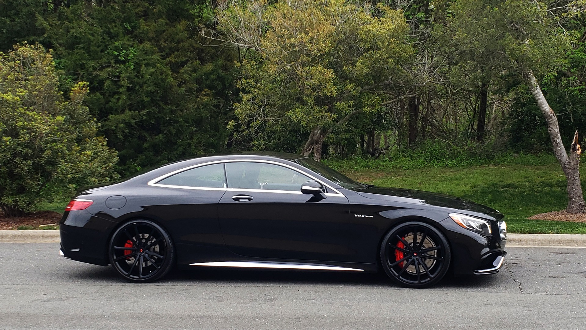 Used 2015 Mercedes-Benz S-CLASS S 63 AMG 4MATIC / DRVR ASST / NIGHT VIEW ASST PLUS / MAGIC SKY for sale Sold at Formula Imports in Charlotte NC 28227 12