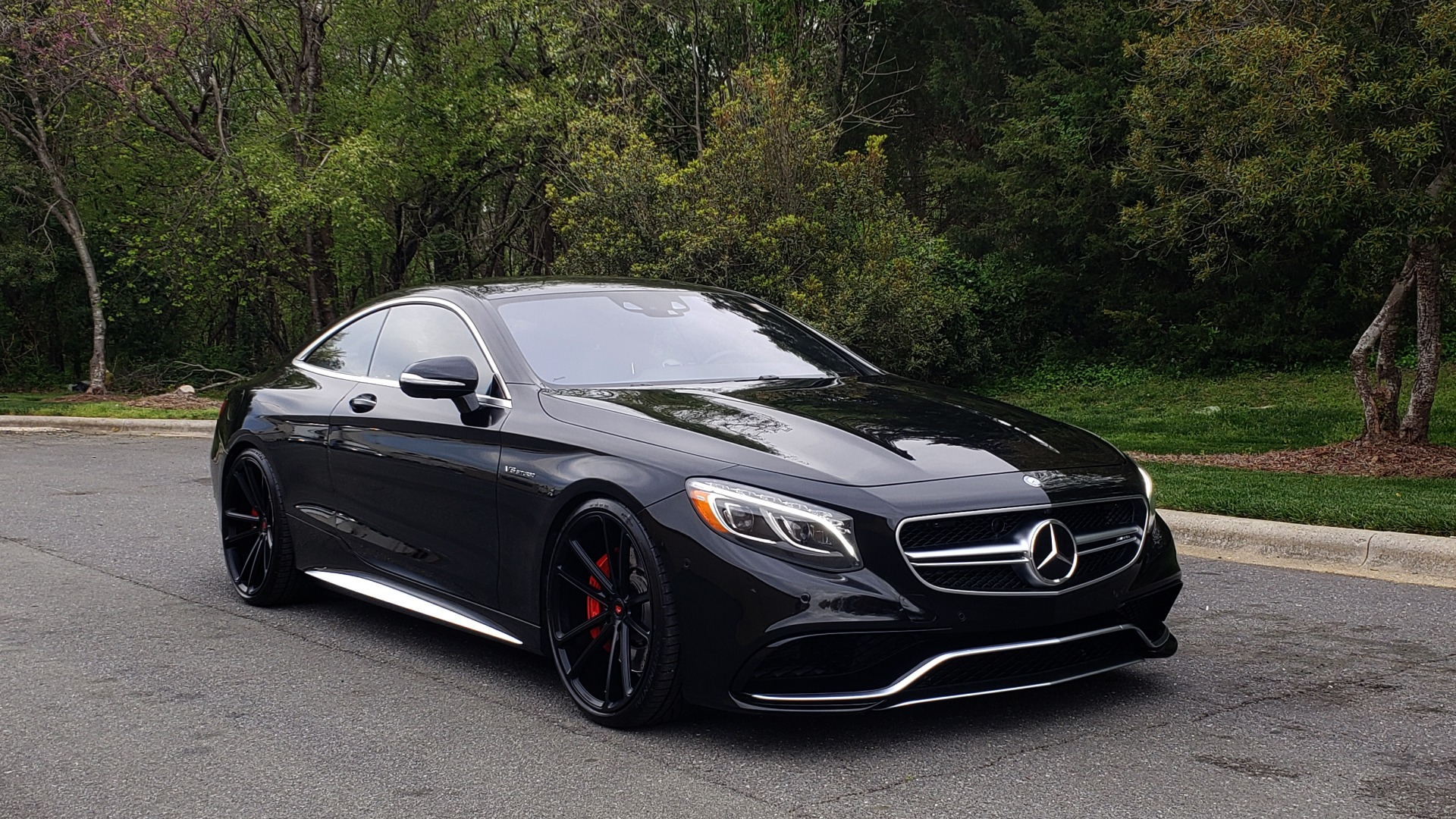 Used 2015 Mercedes-Benz S-CLASS S 63 AMG 4MATIC / DRVR ASST / NIGHT VIEW ASST PLUS / MAGIC SKY for sale Sold at Formula Imports in Charlotte NC 28227 13