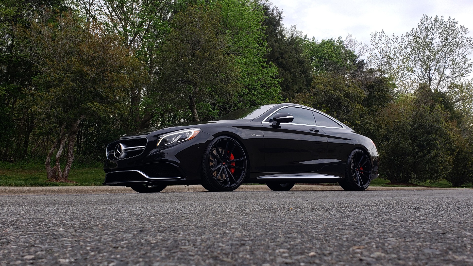 Used 2015 Mercedes-Benz S-CLASS S 63 AMG 4MATIC / DRVR ASST / NIGHT VIEW ASST PLUS / MAGIC SKY for sale Sold at Formula Imports in Charlotte NC 28227 2