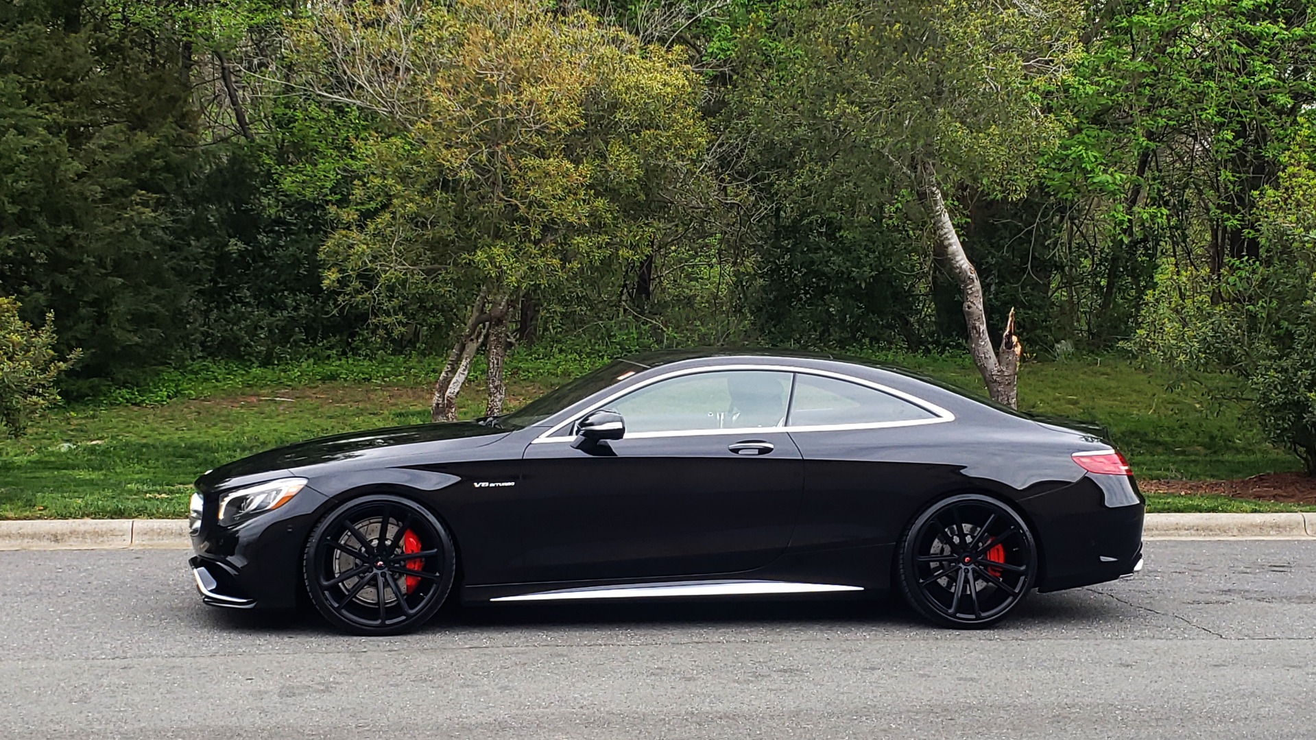 Used 2015 Mercedes-Benz S-CLASS S 63 AMG 4MATIC / DRVR ASST / NIGHT VIEW ASST PLUS / MAGIC SKY for sale Sold at Formula Imports in Charlotte NC 28227 5