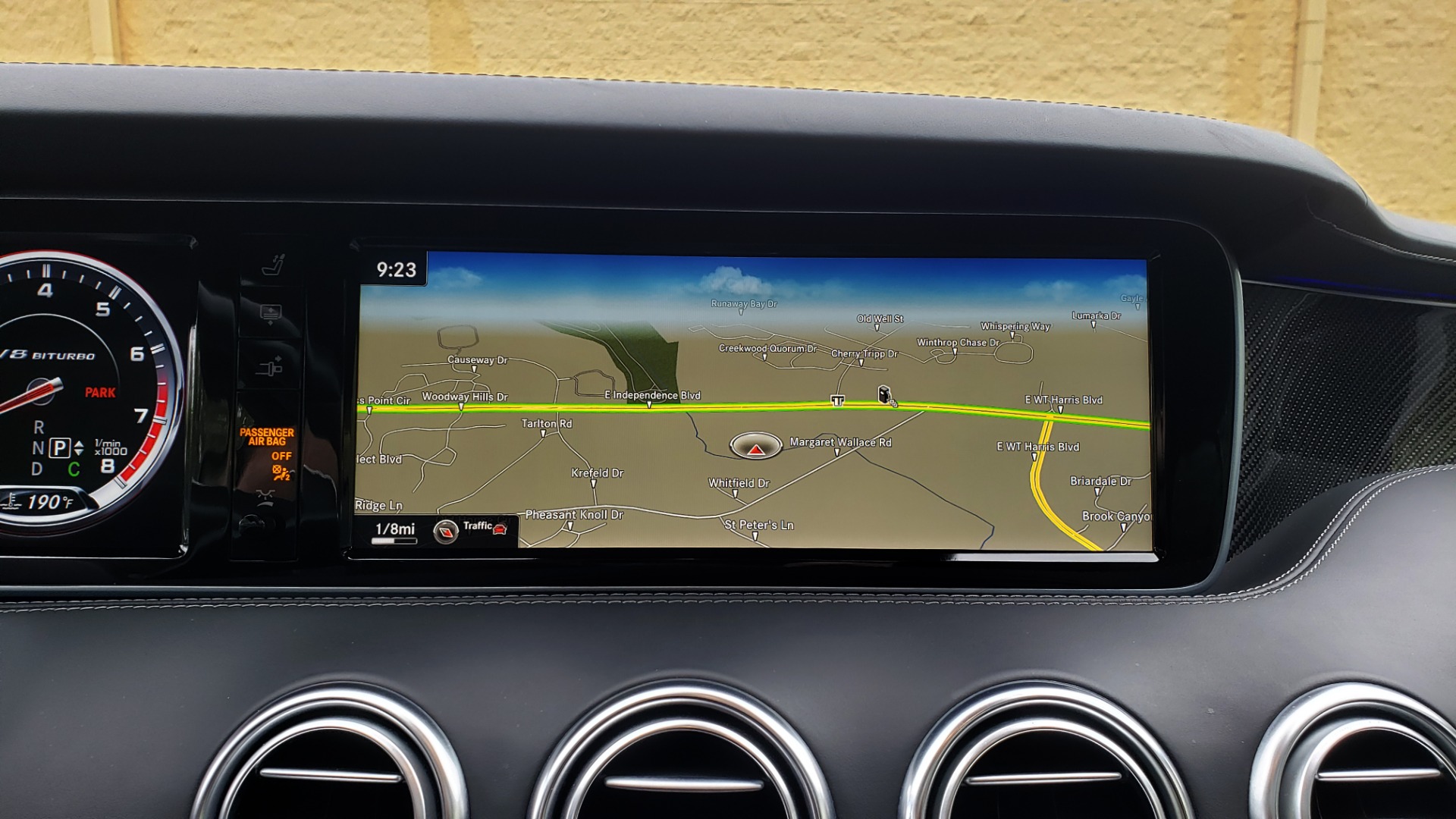 Used 2015 Mercedes-Benz S-CLASS S 63 AMG 4MATIC / DRVR ASST / NIGHT VIEW ASST PLUS / MAGIC SKY for sale Sold at Formula Imports in Charlotte NC 28227 58