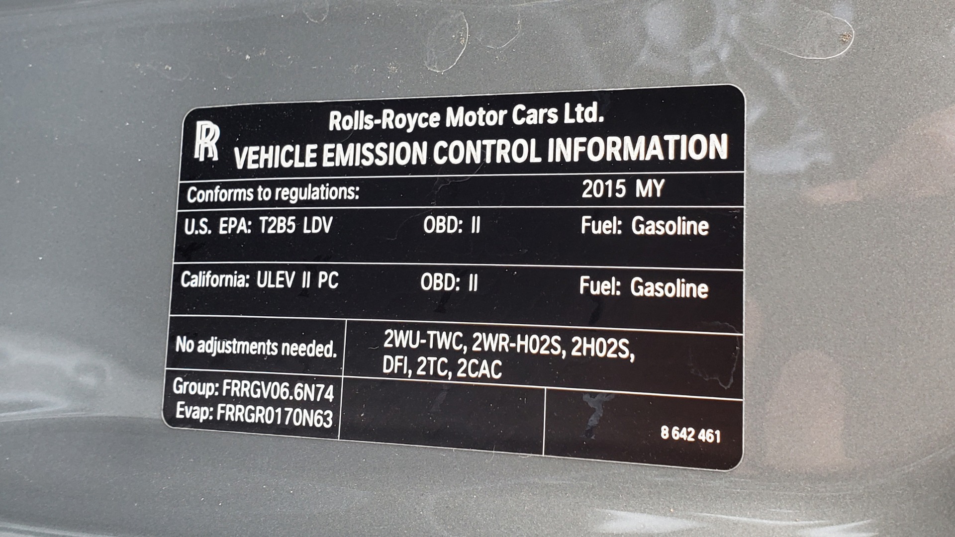 Used 2015 Rolls-Royce Wraith for sale Sold at Formula Imports in Charlotte NC 28227 123