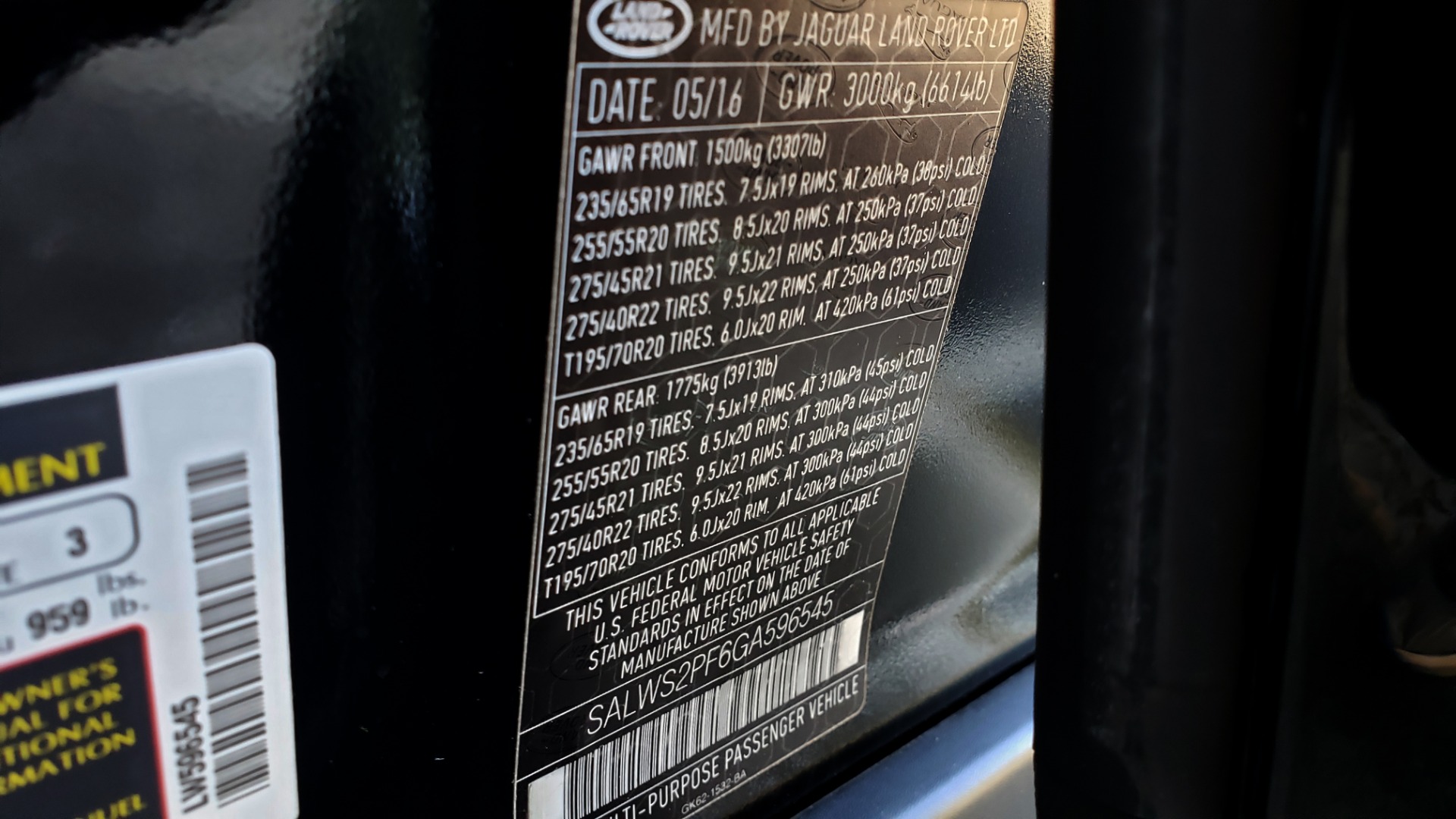 Used 2016 Land Rover RANGE ROVER SPORT SC V6 HSE HST / NAV / PANO-ROOF / MERIDIAN / REARVIEW for sale Sold at Formula Imports in Charlotte NC 28227 93
