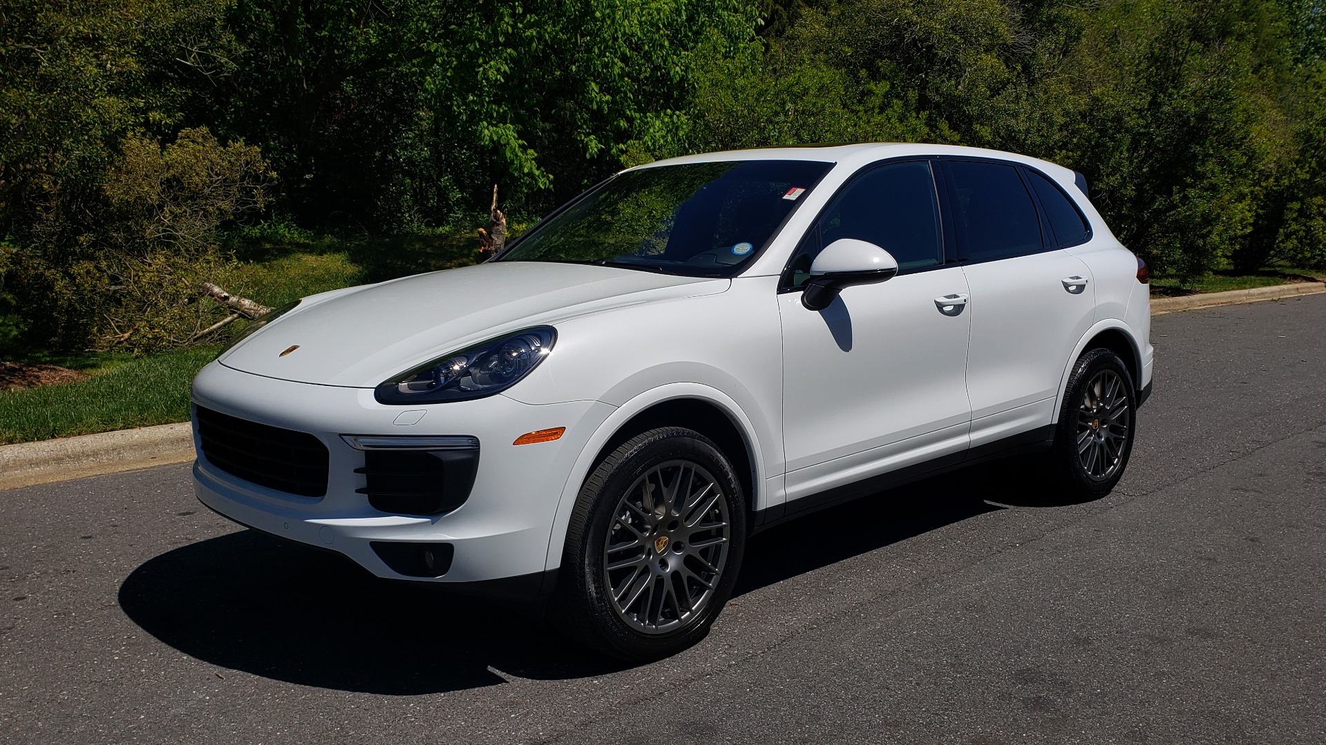 Used 2017 Porsche Cayenne Platinum Edition for sale Sold at Formula Imports in Charlotte NC 28227 1