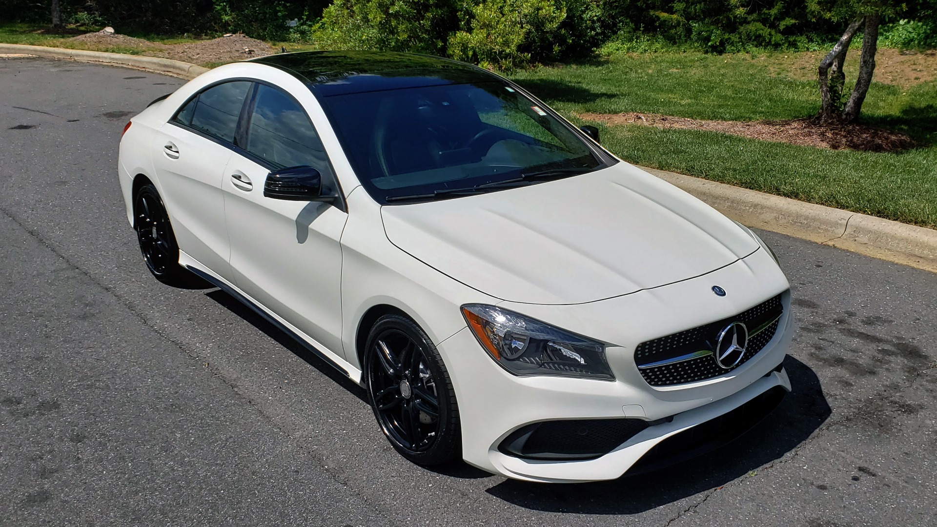 Used 2017 Mercedes-Benz CLA 250 4MATIC / SPORT / PREMIUM / MULTI MEDIA / NIGHT PKG / PANO-ROOF for sale Sold at Formula Imports in Charlotte NC 28227 4