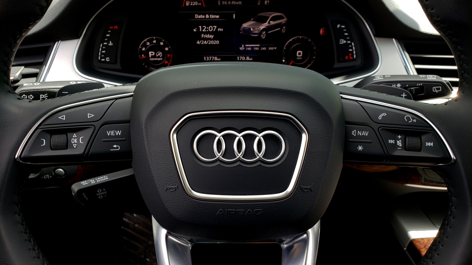 Used 2017 Audi Q7 PREMIUM PLUS / VISION PKG / NAV / PANO-ROOF / 3-ROW / REARVIEW for sale Sold at Formula Imports in Charlotte NC 28227 39