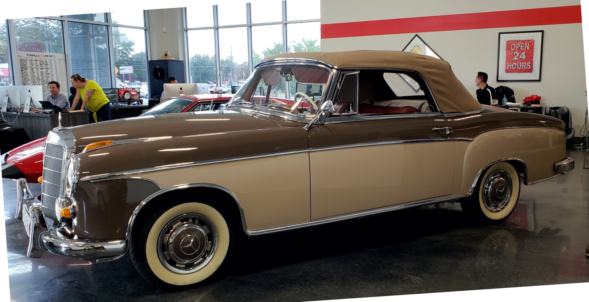 Used 1957 Mercedes-Benz 220 S Cabriolet - Full Restoration for sale Sold at Formula Imports in Charlotte NC 28227 2