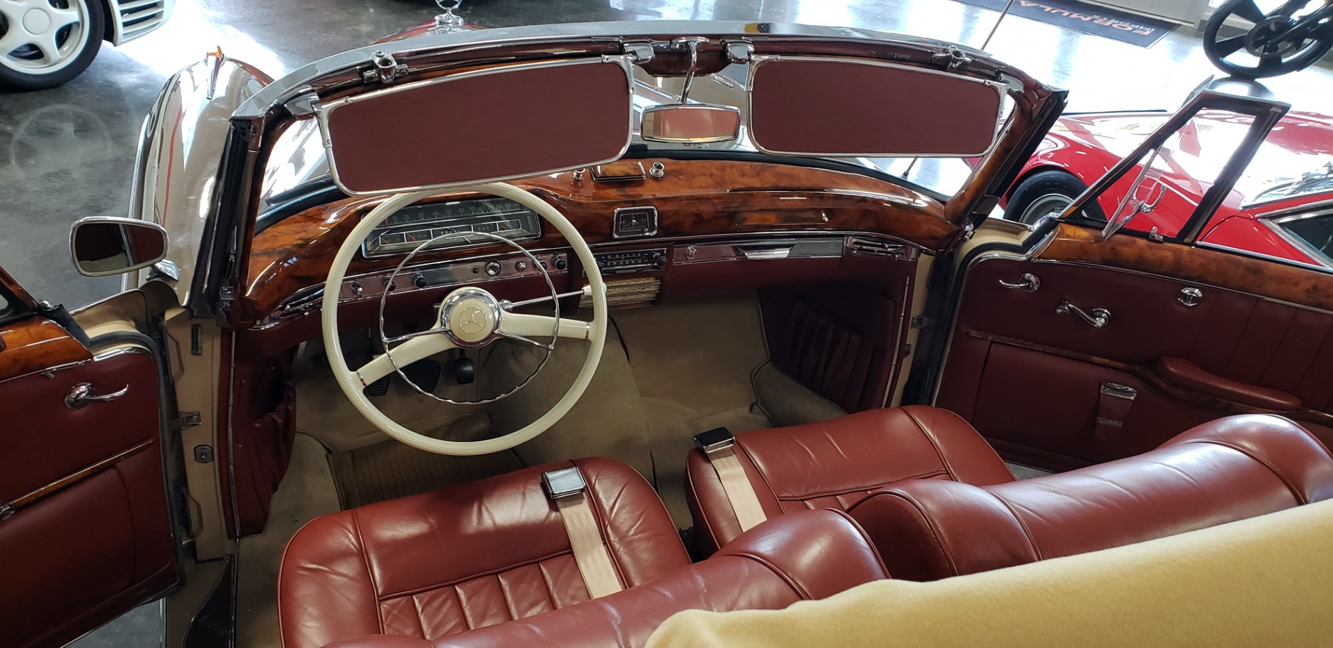 Used 1957 Mercedes-Benz 220 S Cabriolet - Full Restoration for sale Sold at Formula Imports in Charlotte NC 28227 35
