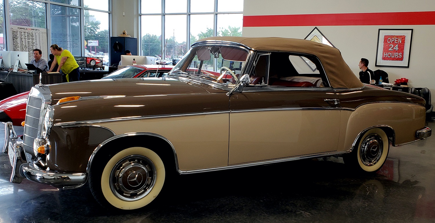 Used 1957 Mercedes-Benz 220 S Cabriolet - Full Restoration for sale Sold at Formula Imports in Charlotte NC 28227 1
