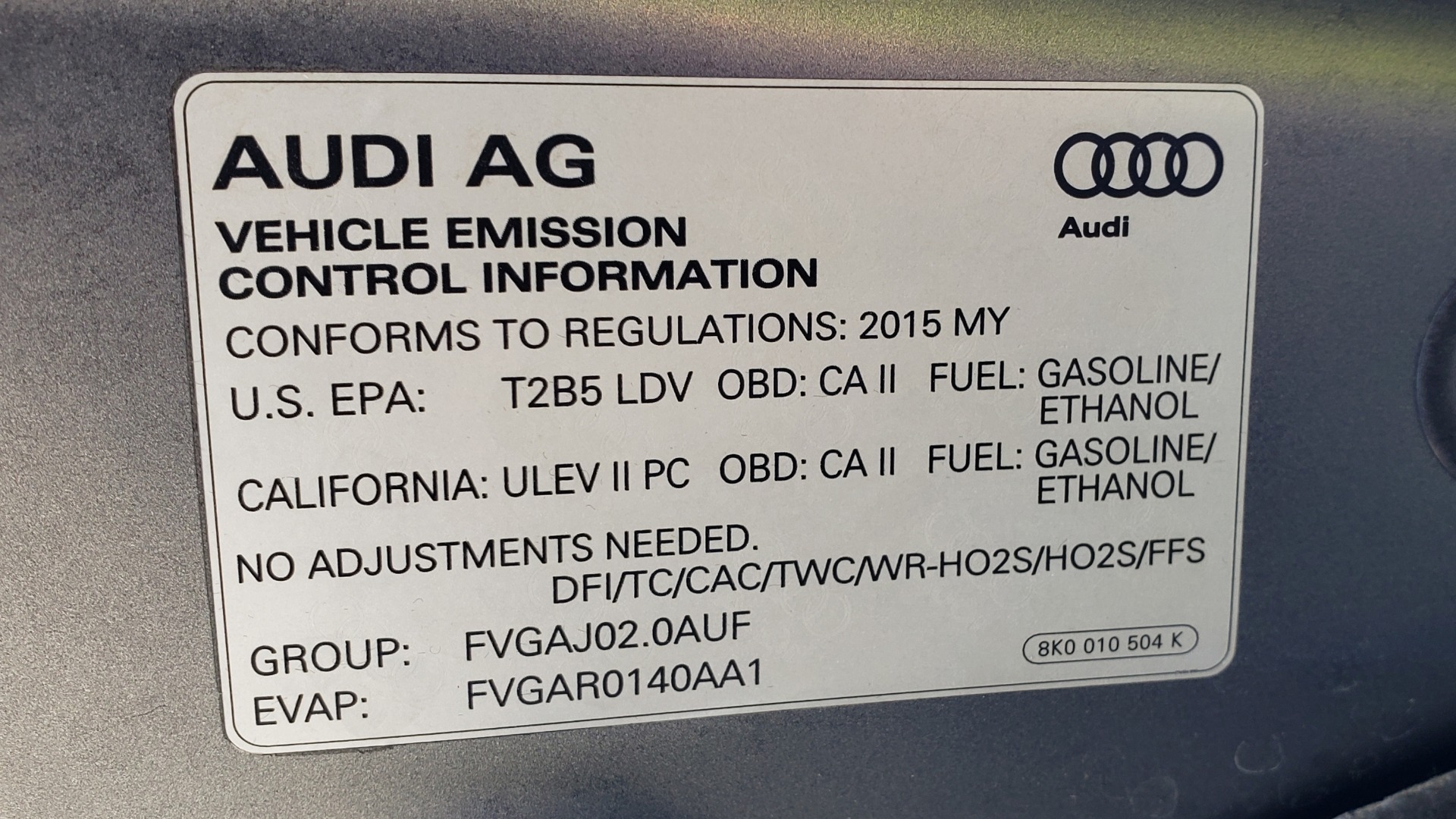 Used 2015 Audi Q5 PREMIUM PLUS / TECH PKG / NAV / PANO-ROOF / REARVIEW for sale Sold at Formula Imports in Charlotte NC 28227 12