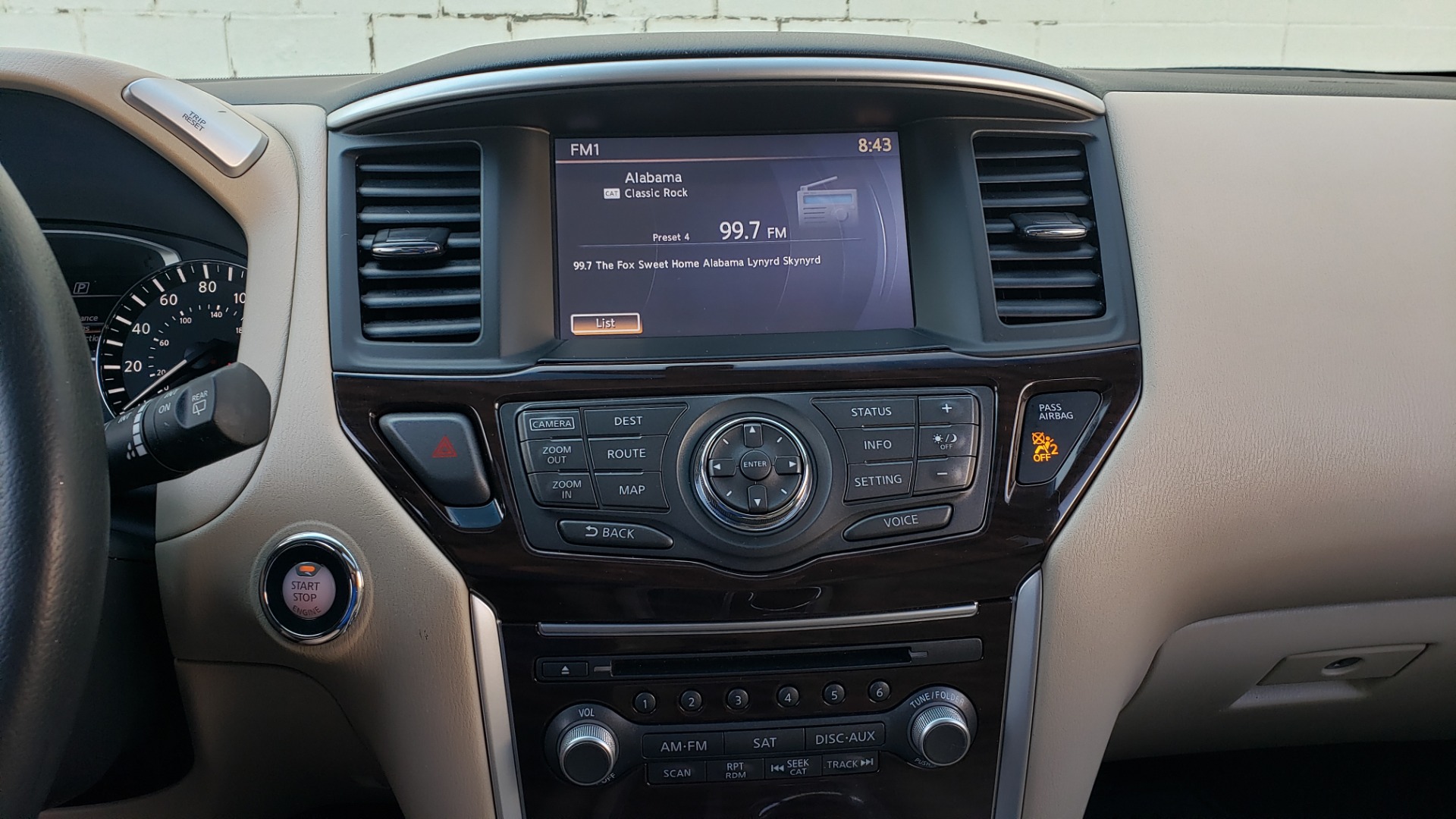 Used 2016 Nissan PATHFINDER PLATINUM 2WD / NAV / SUNROOF / REARVIEW / 3-ROW for sale Sold at Formula Imports in Charlotte NC 28227 50