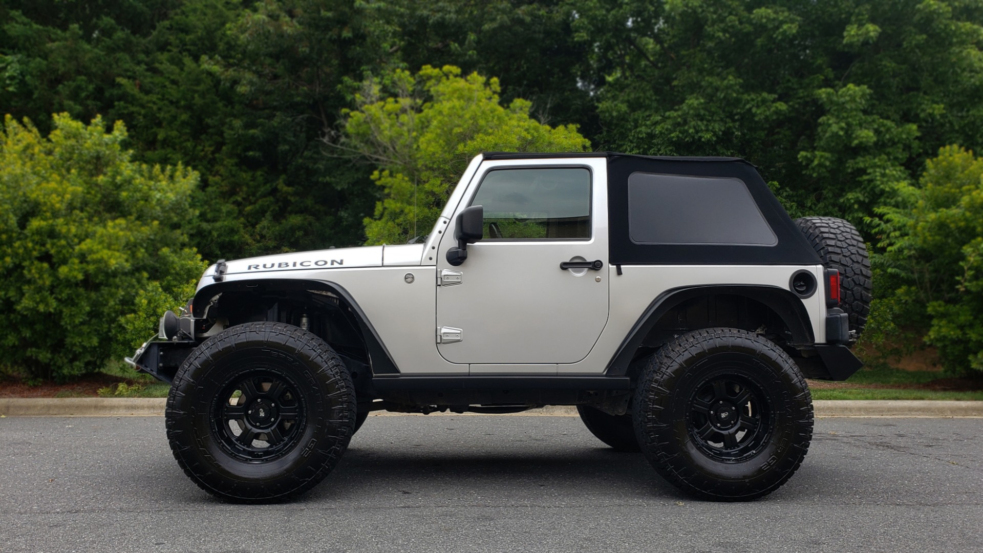Used 2008 Jeep WRANGLER RUBICON 4X4 / SOFT-TOP / LIFTED / PIONEER W/JL SUB-WOOFER for sale Sold at Formula Imports in Charlotte NC 28227 2