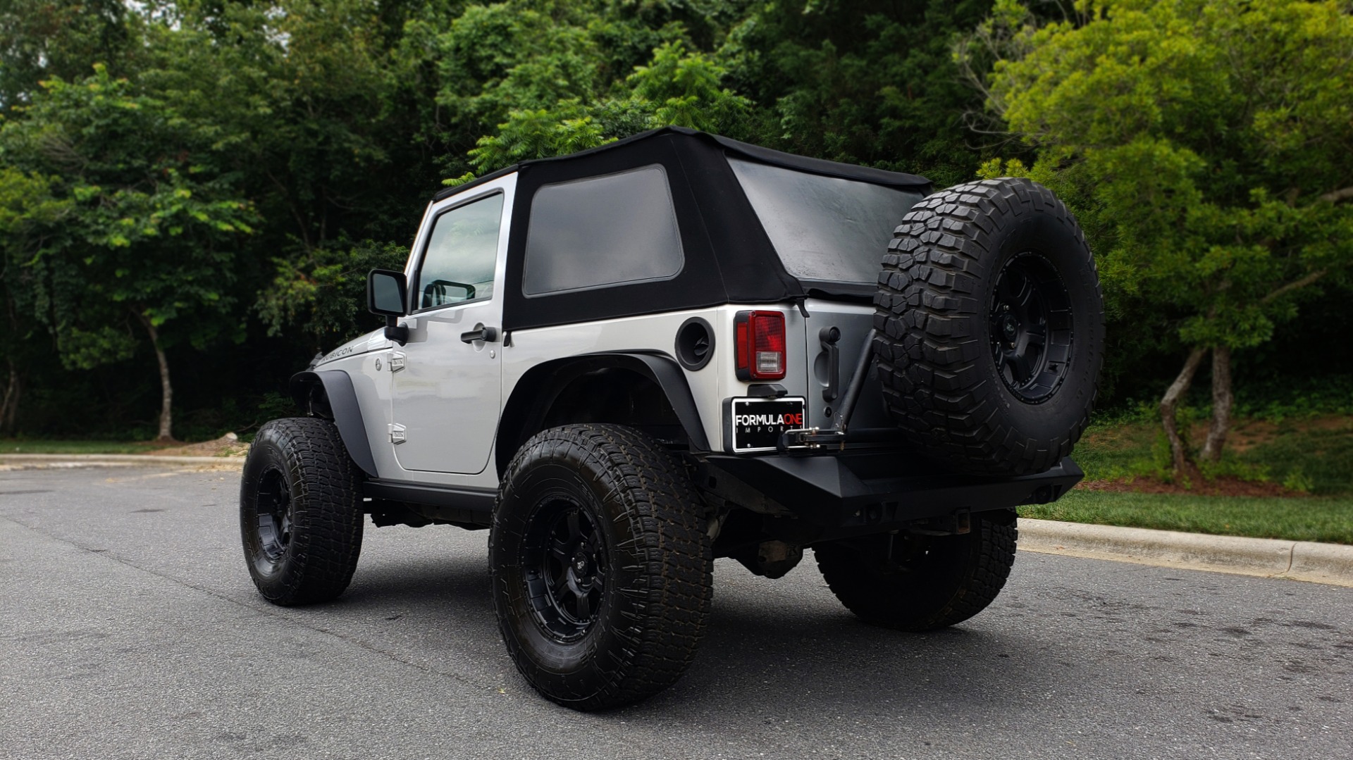 Used 2008 Jeep WRANGLER RUBICON 4X4 / SOFT-TOP / LIFTED / PIONEER W/JL SUB-WOOFER for sale Sold at Formula Imports in Charlotte NC 28227 3