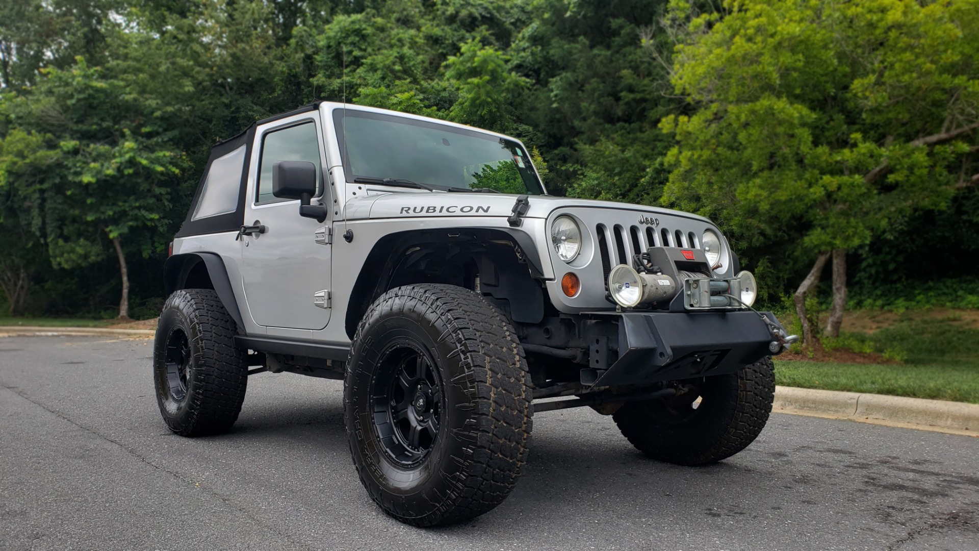 Used 2008 Jeep WRANGLER RUBICON 4X4 / SOFT-TOP / LIFTED / PIONEER W/JL SUB-WOOFER for sale Sold at Formula Imports in Charlotte NC 28227 4