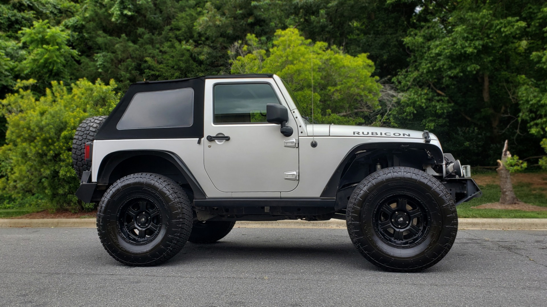 Used 2008 Jeep WRANGLER RUBICON 4X4 / SOFT-TOP / LIFTED / PIONEER W/JL SUB-WOOFER for sale Sold at Formula Imports in Charlotte NC 28227 5
