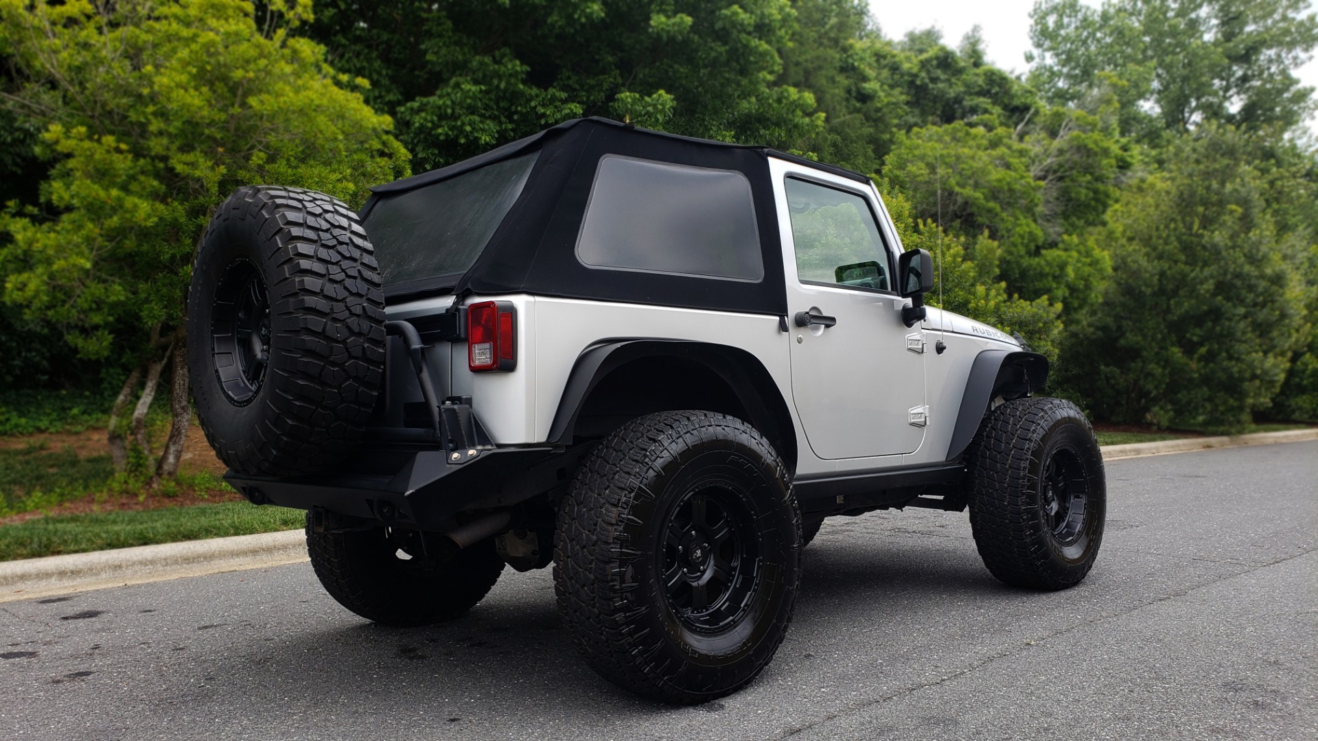 Used 2008 Jeep WRANGLER RUBICON 4X4 / SOFT-TOP / LIFTED / PIONEER W/JL SUB-WOOFER for sale Sold at Formula Imports in Charlotte NC 28227 6
