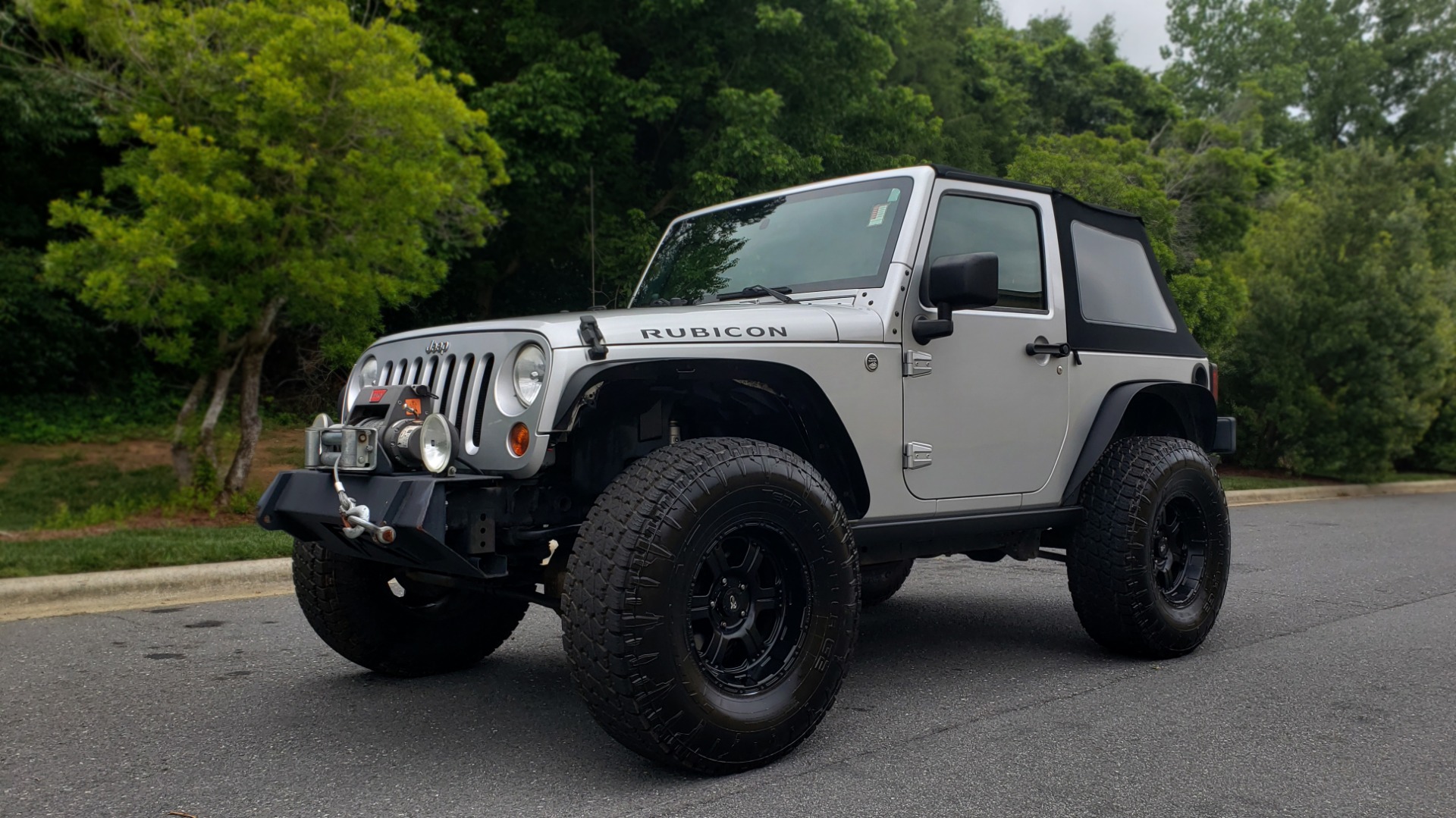Used 2008 Jeep WRANGLER RUBICON 4X4 / SOFT-TOP / LIFTED / PIONEER W/JL SUB-WOOFER for sale Sold at Formula Imports in Charlotte NC 28227 1