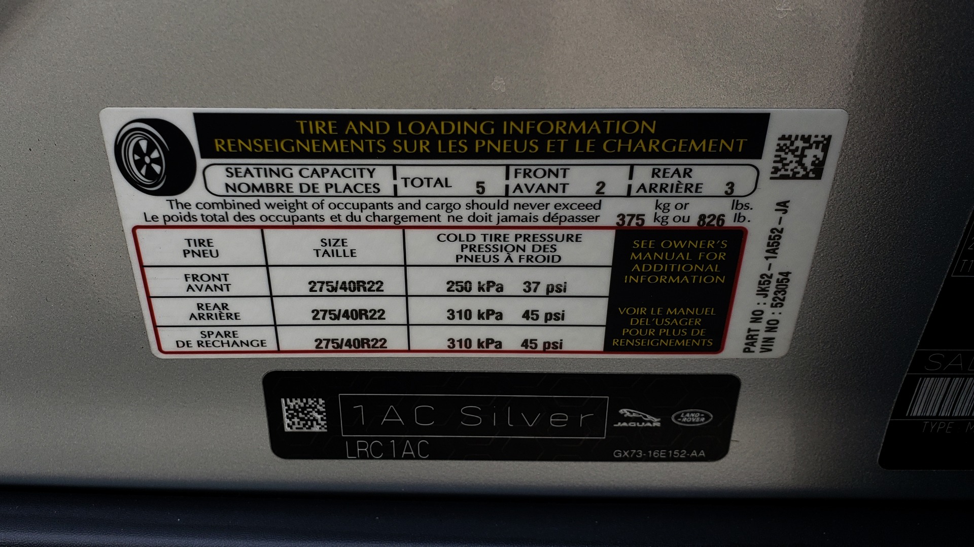 Used 2019 Land Rover RANGE ROVER SUPERCHARGED V8 / DRV PRO PK / VISION ASSIST / SHADOW PKG / PARK PRO / TOW for sale Sold at Formula Imports in Charlotte NC 28227 109
