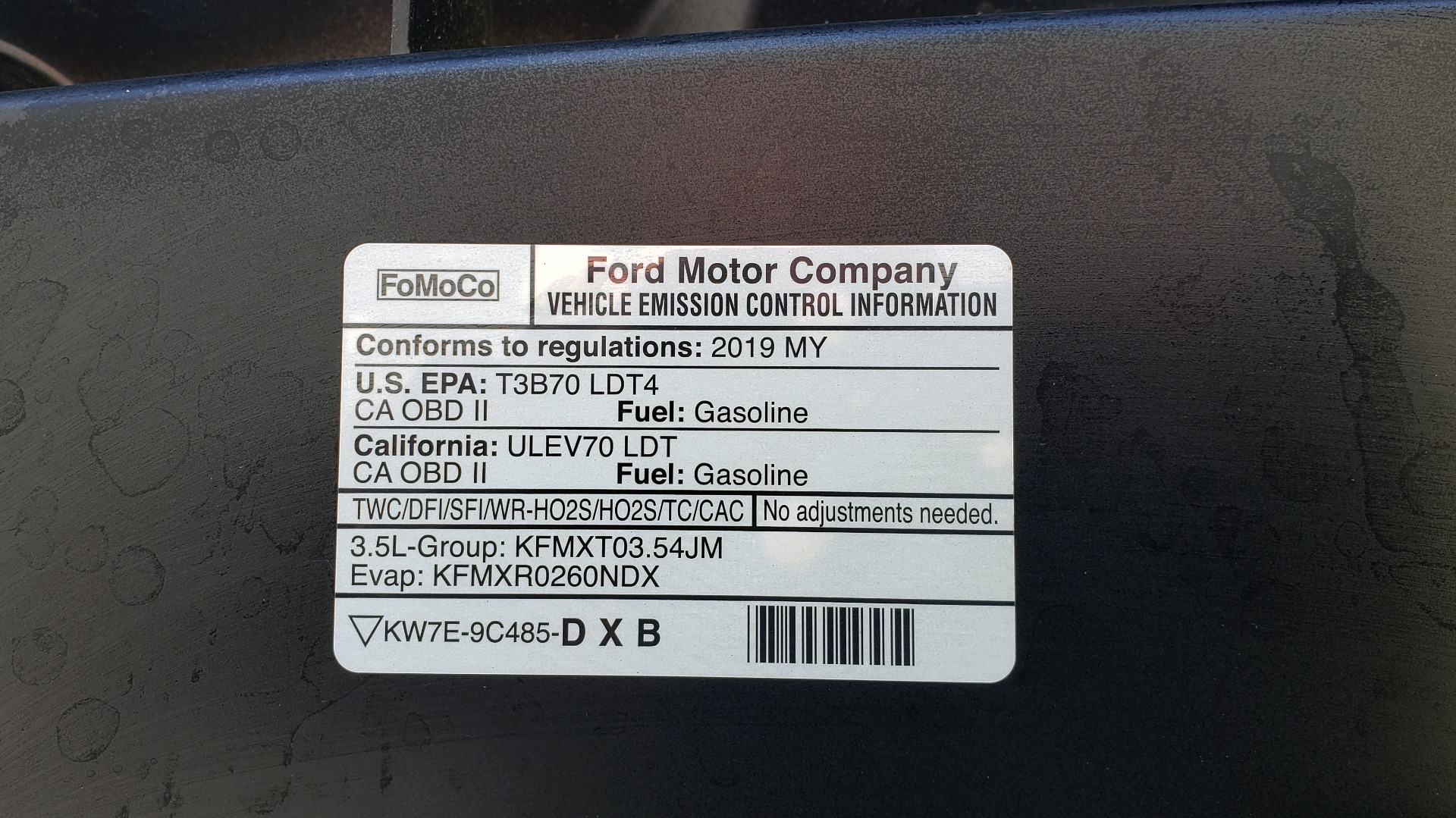 Used 2019 Ford F-150 RAPTOR CREW CAB 4X4 5.5' BOX / REMOTE START / TAILGATE STEP for sale Sold at Formula Imports in Charlotte NC 28227 11