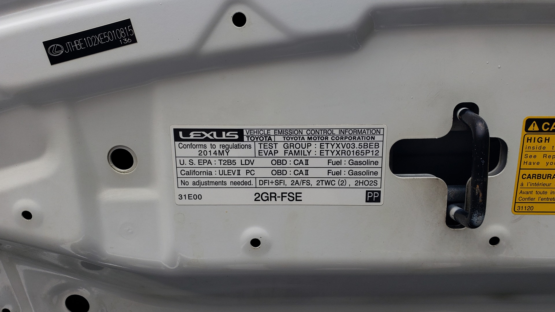 Used 2014 Lexus IS 350 F-SPORT / NAV / SUNROOF / REARVIEW / BSM / MARK LEV SND for sale Sold at Formula Imports in Charlotte NC 28227 13