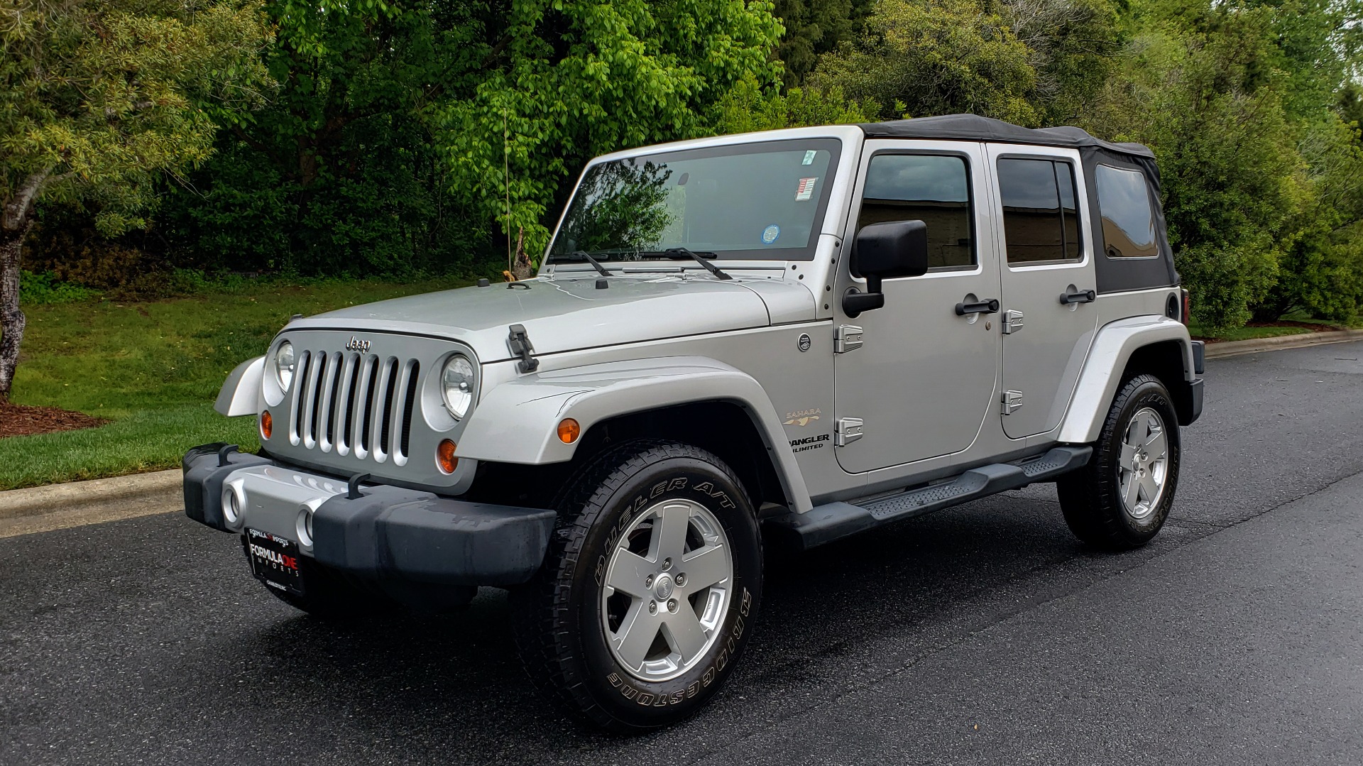 Used 2011 Jeep WRANGLER UNLIMITED SAHARA 4WD / 3-PC FREEDOM TOP / 6-SPD MANUAL for sale Sold at Formula Imports in Charlotte NC 28227 1