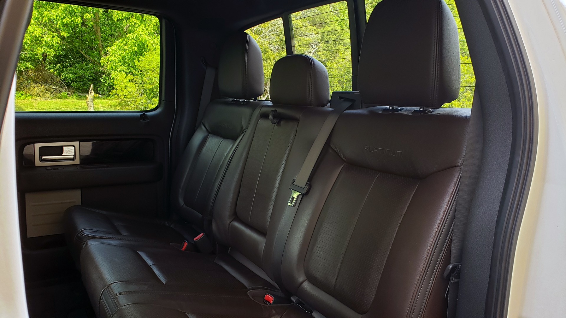 Used 2011 Ford F-150 PLATINUM 4X4 SUPERCREW / NAV / SUNROOF / SONY / REARVIEW for sale Sold at Formula Imports in Charlotte NC 28227 67