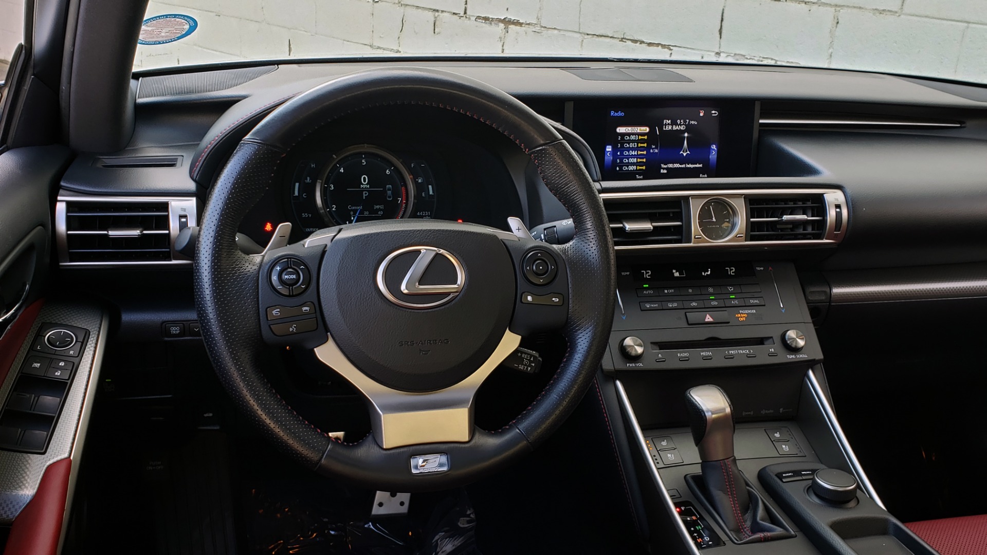 Used 2016 Lexus IS 300 F-SPORT / SUNROOF / BSM / VENTILATED SEATS / REARVIEW for sale Sold at Formula Imports in Charlotte NC 28227 33