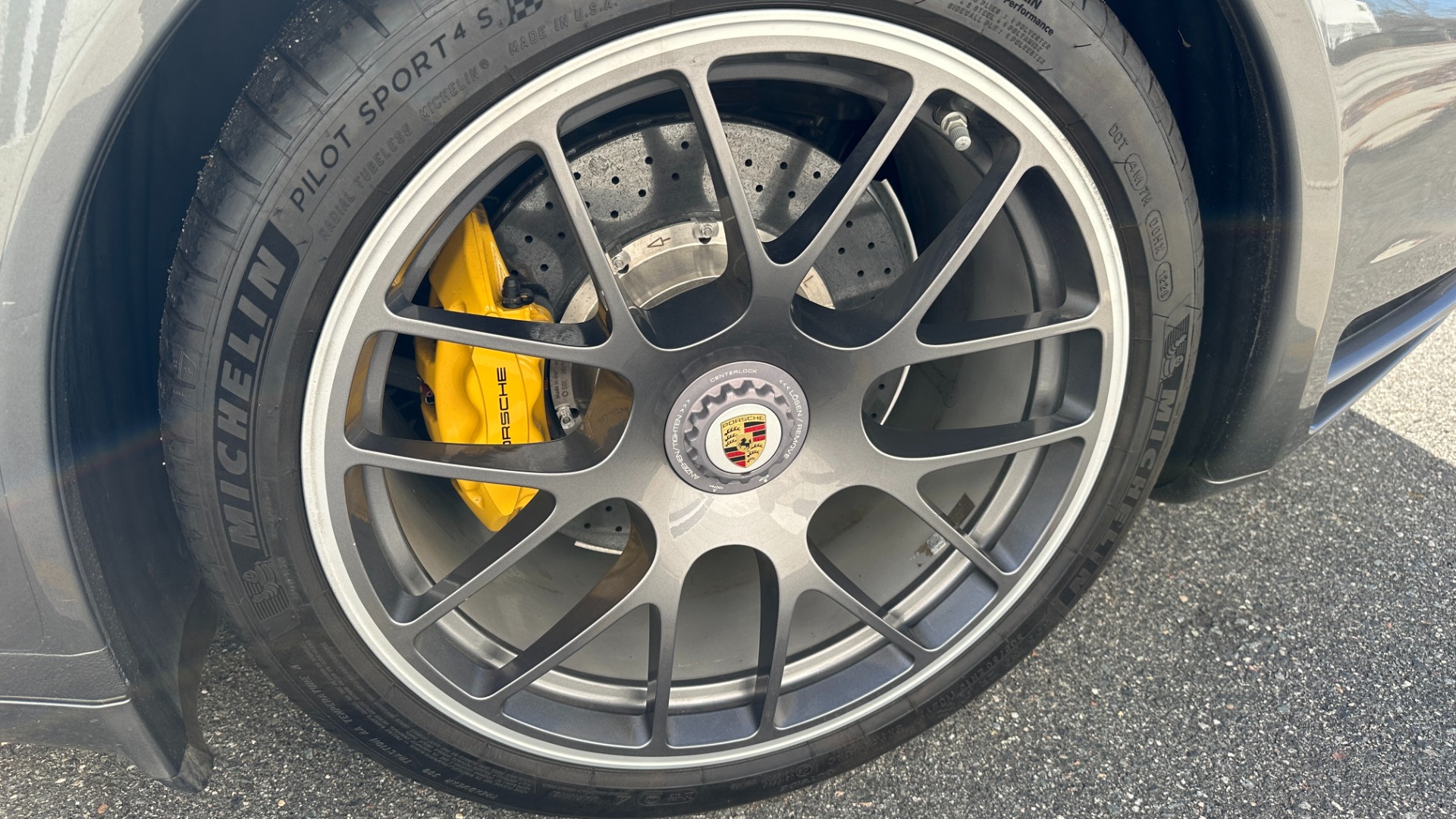 Used 2012 Porsche 911 TURBO S / CENTER LOCK WHEELS / FULL LEATHER INTERIOR / YELLOW CALIPERS / PA for sale Sold at Formula Imports in Charlotte NC 28227 39