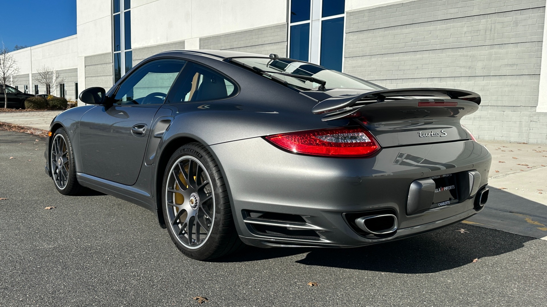 Used 2012 Porsche 911 TURBO S / CENTER LOCK WHEELS / FULL LEATHER INTERIOR / YELLOW CALIPERS / PA for sale Sold at Formula Imports in Charlotte NC 28227 4