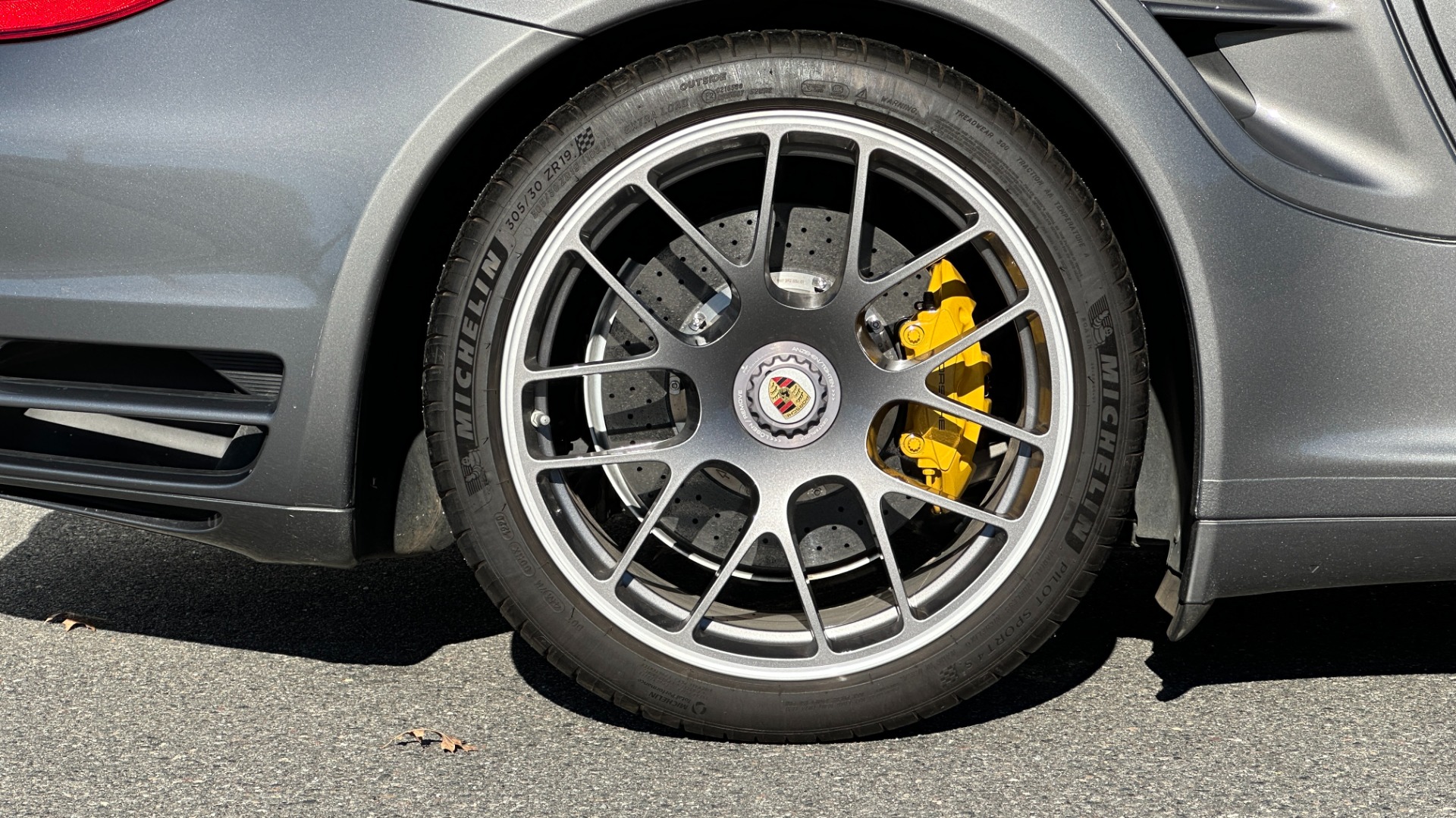 Used 2012 Porsche 911 TURBO S / CENTER LOCK WHEELS / FULL LEATHER INTERIOR / YELLOW CALIPERS / PA for sale Sold at Formula Imports in Charlotte NC 28227 44