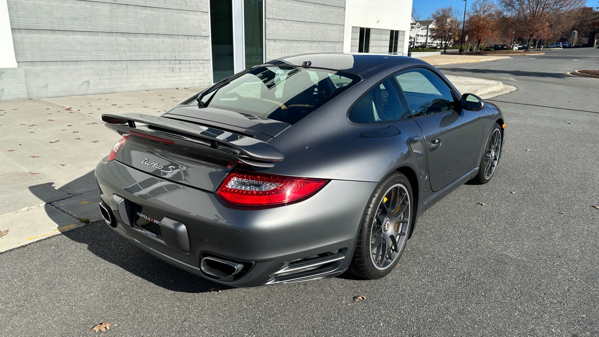 Used 2012 Porsche 911 TURBO S / CENTER LOCK WHEELS / FULL LEATHER INTERIOR / YELLOW CALIPERS / PA for sale Sold at Formula Imports in Charlotte NC 28227 7
