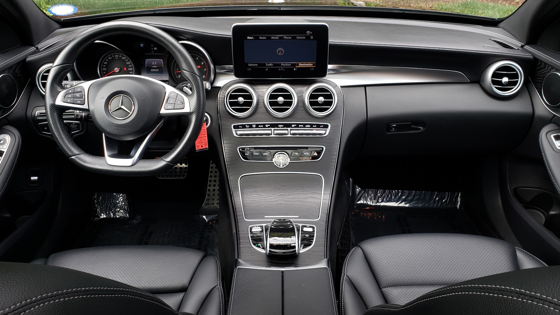 Used 2016 Mercedes-Benz C-CLASS C300 SPORT / PREM PKG / NAV / PANO-ROOF / REARVIEW / KEYLESS-GO for sale Sold at Formula Imports in Charlotte NC 28227 78