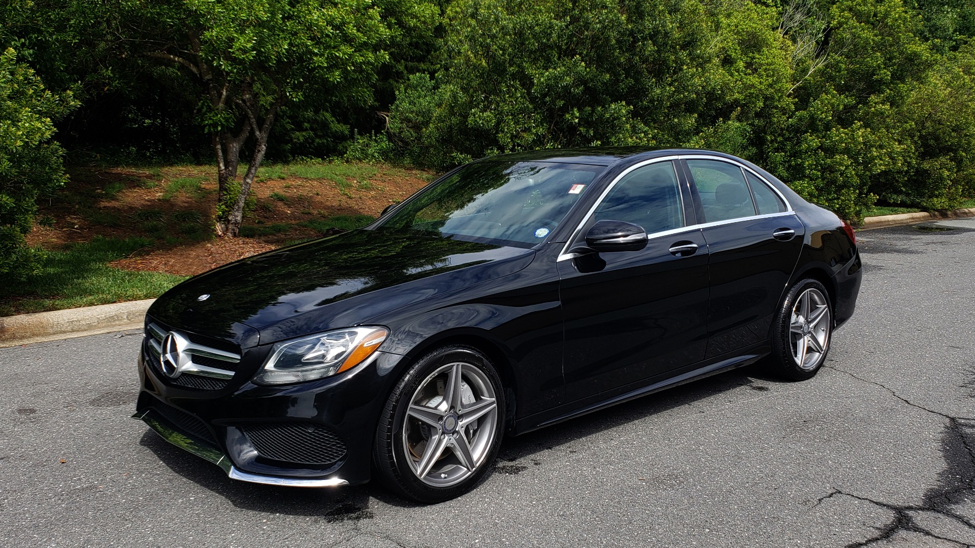 Used 2016 Mercedes-Benz C-CLASS C300 SPORT / PREM PKG / NAV / PANO-ROOF / REARVIEW / KEYLESS-GO for sale Sold at Formula Imports in Charlotte NC 28227 1