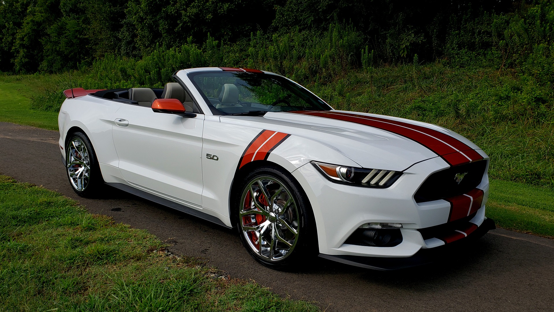 Used 2017 Ford MUSTANG GT PREMIUM CONV / 5.0L V8 / 6-SPD AUTO / NAV / HTD STS / REARVIEW for sale Sold at Formula Imports in Charlotte NC 28227 11