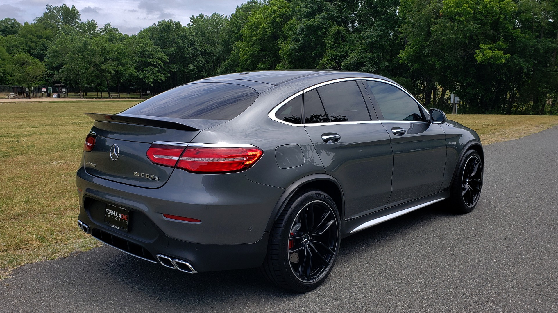 Used 2019 Mercedes-Benz GLC AMG 63 S 4MATIC COUPE / NAV / TRACK PACE APP / AMG PERF EXH / MULTIMEDIA for sale Sold at Formula Imports in Charlotte NC 28227 12