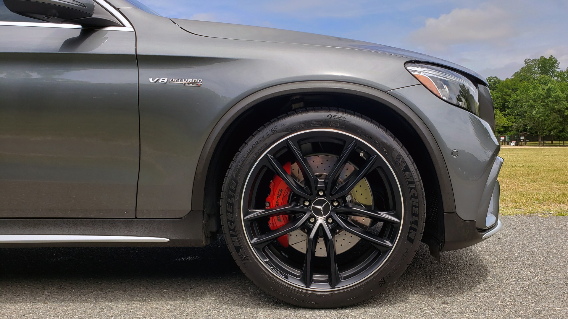 Used 2019 Mercedes-Benz GLC AMG 63 S 4MATIC COUPE / NAV / TRACK PACE APP / AMG PERF EXH / MULTIMEDIA for sale Sold at Formula Imports in Charlotte NC 28227 17