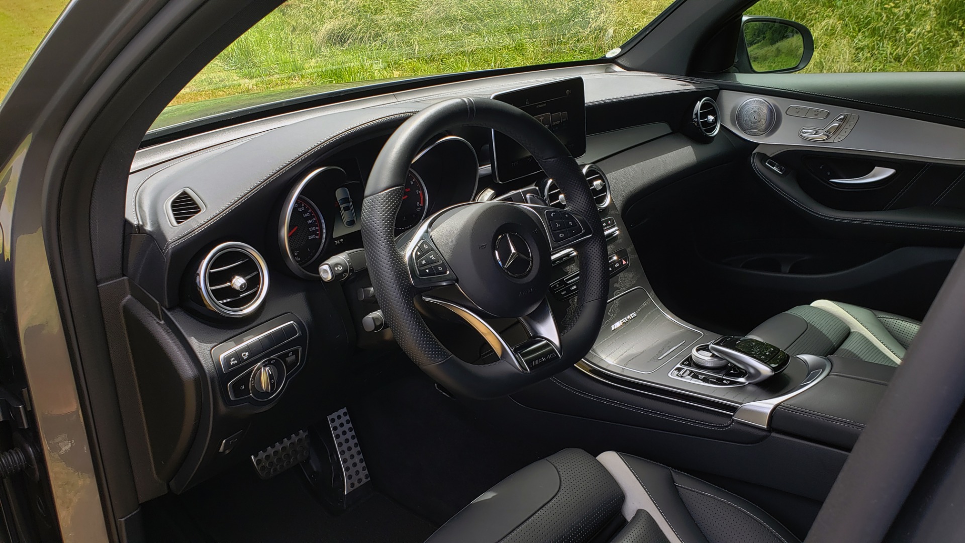 Used 2019 Mercedes-Benz GLC AMG 63 S 4MATIC COUPE / NAV / TRACK PACE APP / AMG PERF EXH / MULTIMEDIA for sale Sold at Formula Imports in Charlotte NC 28227 45