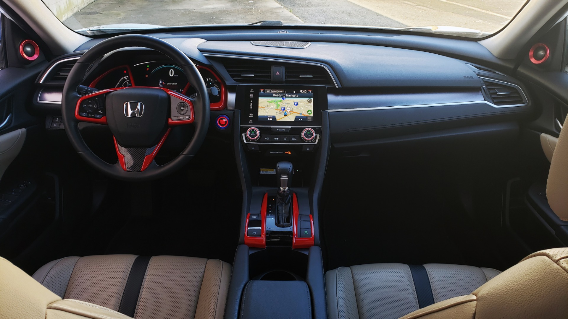 Used 2016 Honda CIVIC SEDAN TOURING / NAV / SUNROOF / REARVIEW / HEATED SEATS for sale Sold at Formula Imports in Charlotte NC 28227 72