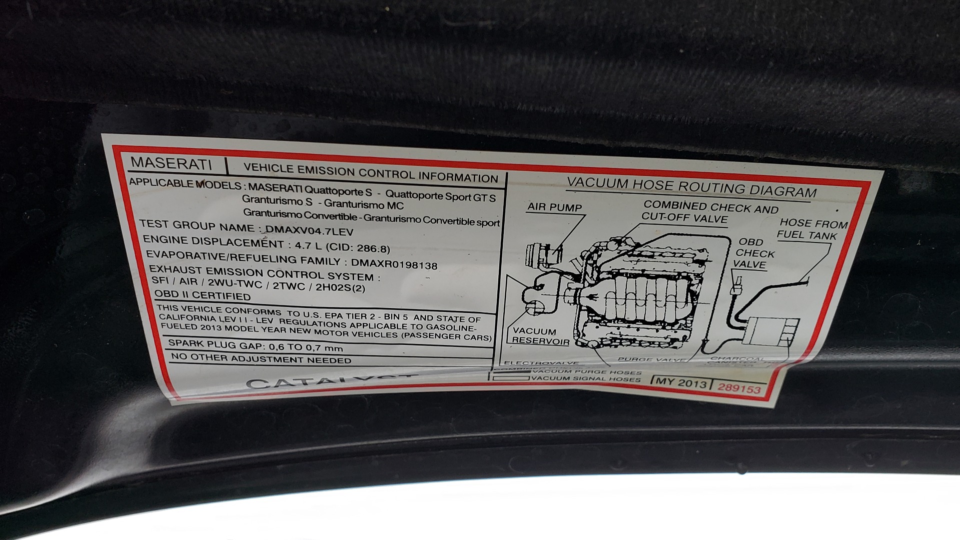 Used 2013 Maserati GRANTURISMO SPORT 4.7L V8 / BOSE / PARK ASSIST / 20IN WHEELS for sale Sold at Formula Imports in Charlotte NC 28227 20