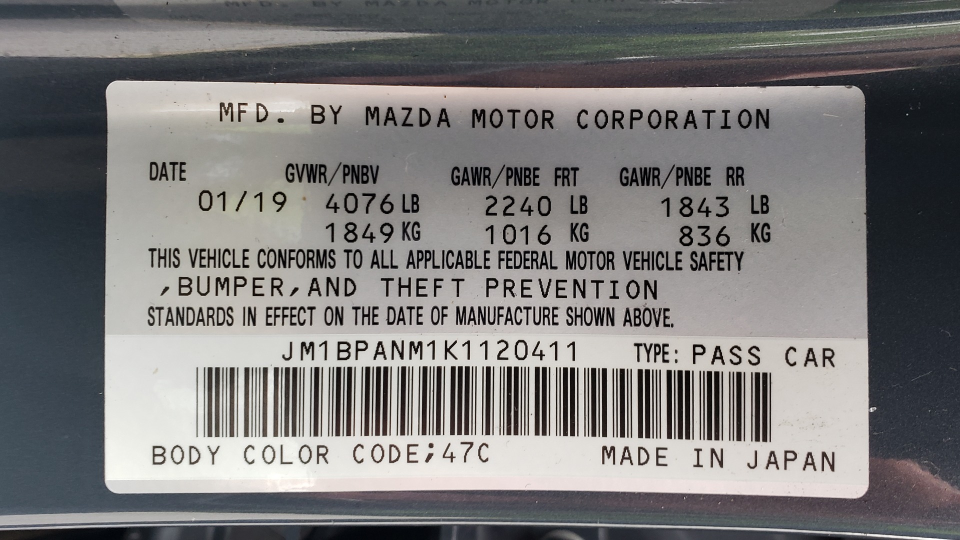 Used 2019 Mazda MAZDA3 HATCHBACK PREMIUM PKG / AUTO / 18IN BLACK ALLOY WHEELS / BOSE / LEATHER for sale Sold at Formula Imports in Charlotte NC 28227 79