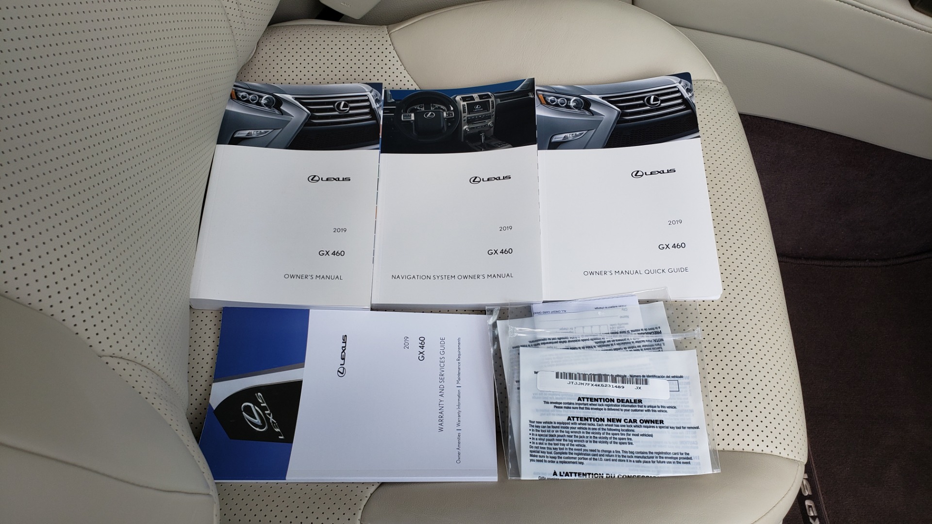 Used 2019 Lexus GX 460 LUXURY 4WD / DRVR SPRT PKG / MARK LEV SND / DYN CRUISE for sale Sold at Formula Imports in Charlotte NC 28227 96