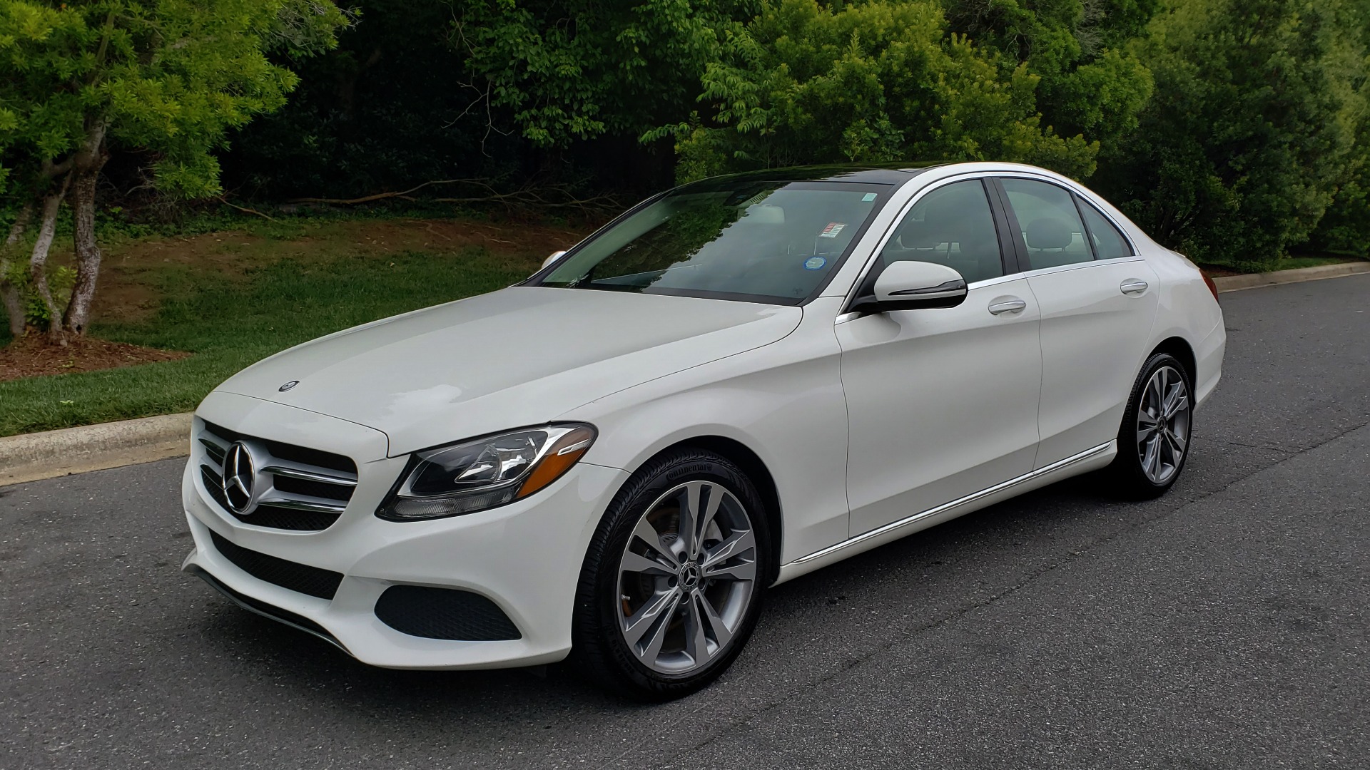 Used 2017 Mercedes-Benz C-CLASS C 300 PREMIUM SEDAN / NAV / PANO-ROOF / HTD STS / REARVIEW for sale Sold at Formula Imports in Charlotte NC 28227 1