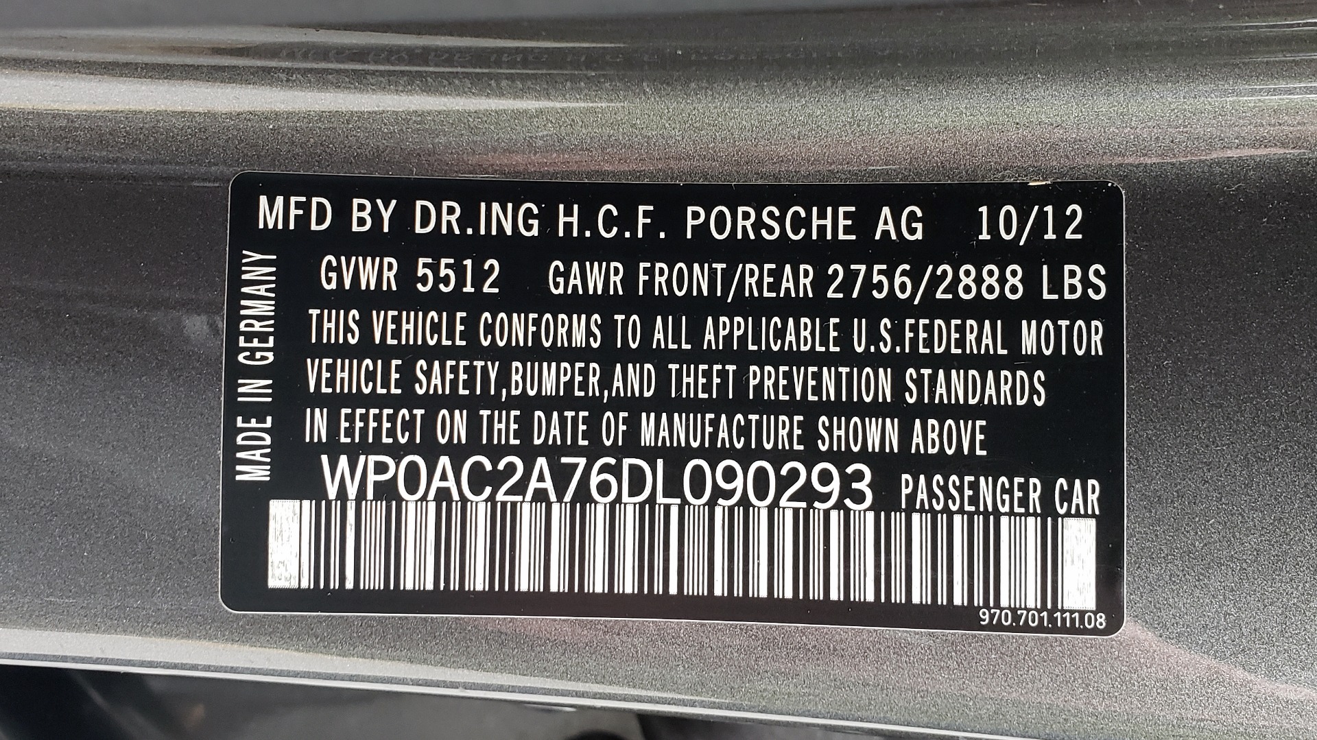 Used 2013 Porsche PANAMERA TURBO 4.8L V8 / AWD / NAV / SUNROOF / LCA / PARK ASST / BURMESTER for sale Sold at Formula Imports in Charlotte NC 28227 98