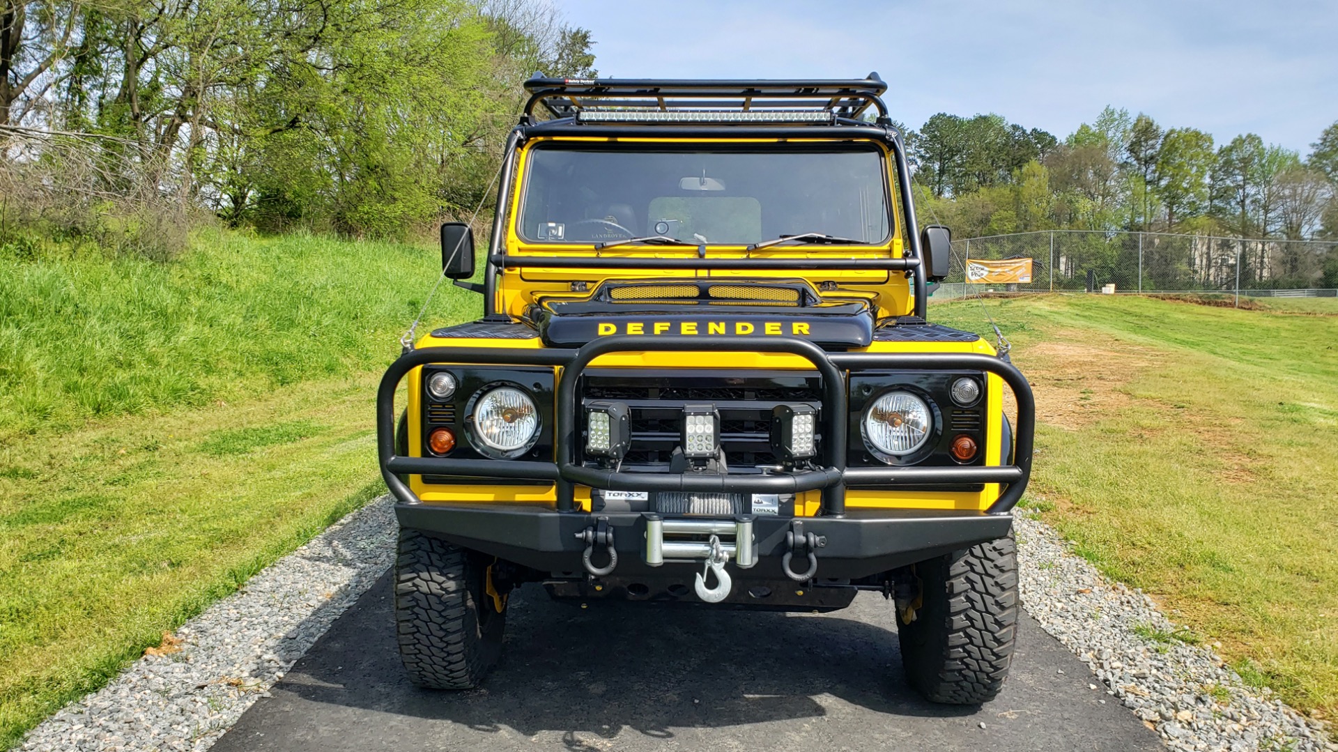 Used 1989 Land Rover DEFENDER 110 4x4 CUSTOM / FULLY RESTORED / FUEL INJECTION V8 / 5-SPD MANUAL for sale Sold at Formula Imports in Charlotte NC 28227 49
